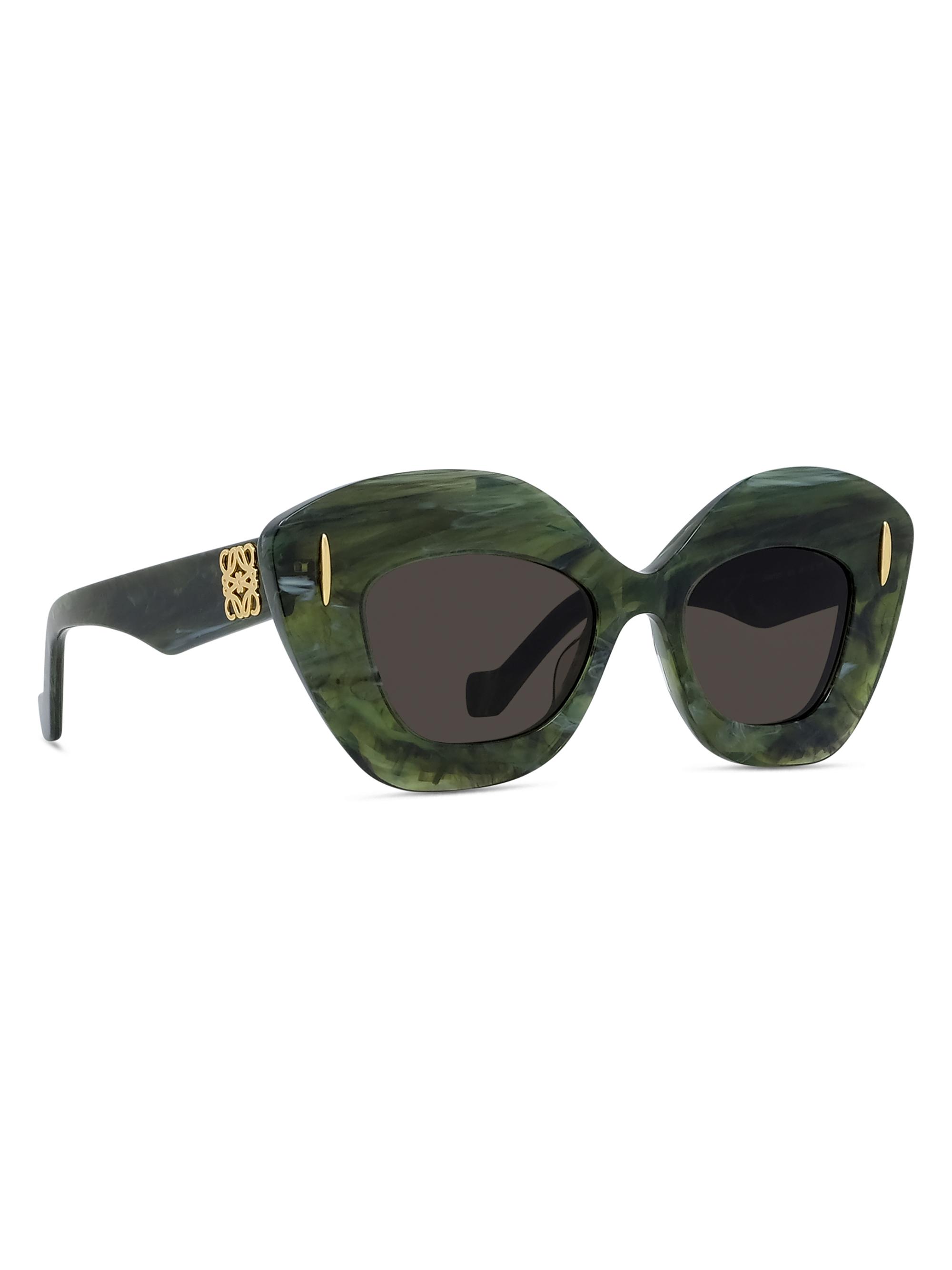LOEWE Anagram 48MM Cat-Eye Sunglasses | Saks Fifth Avenue