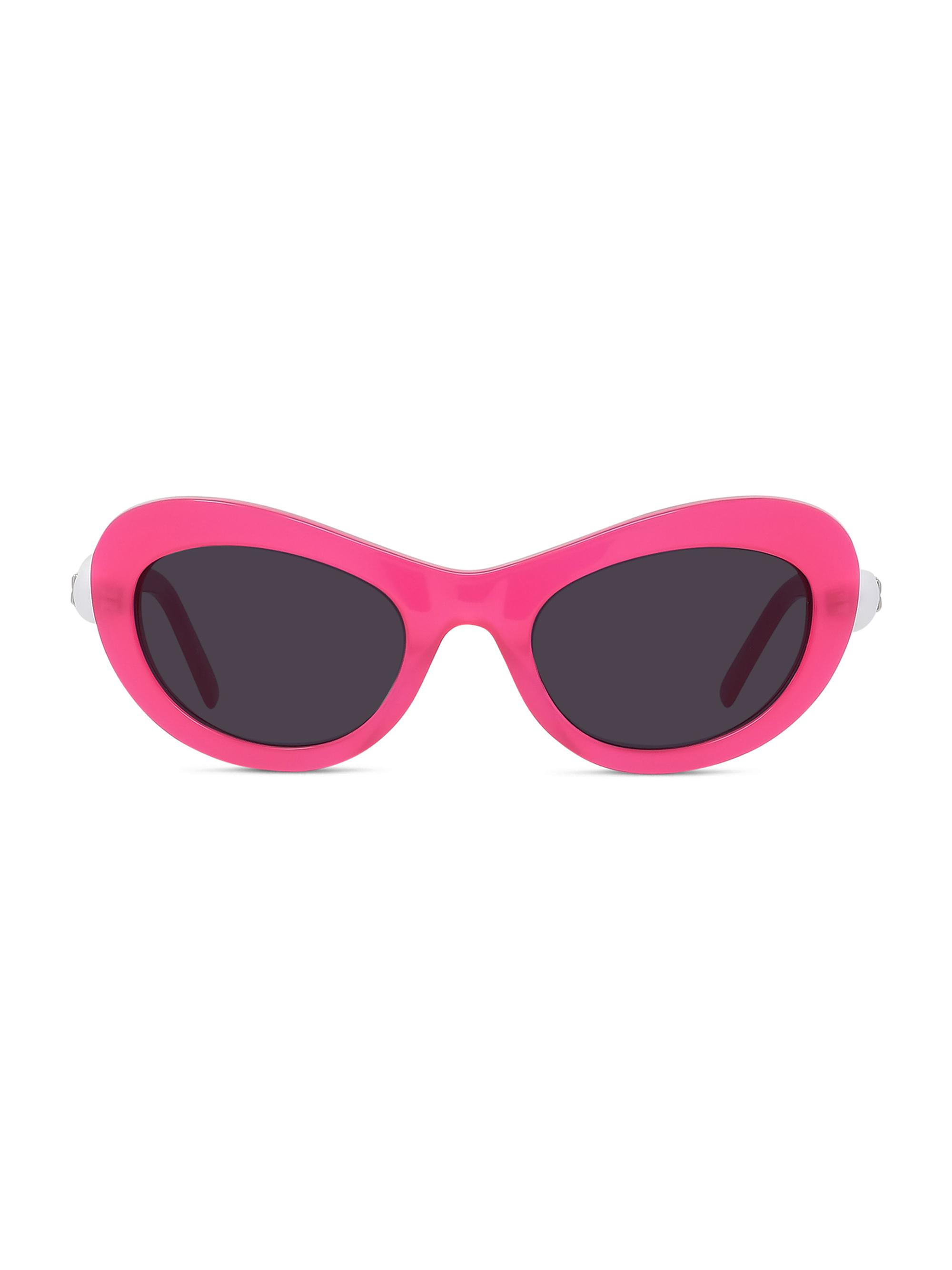 Givenchy Women's Pearl Oval 51MM Sunglasses - Hot Pink Smoke