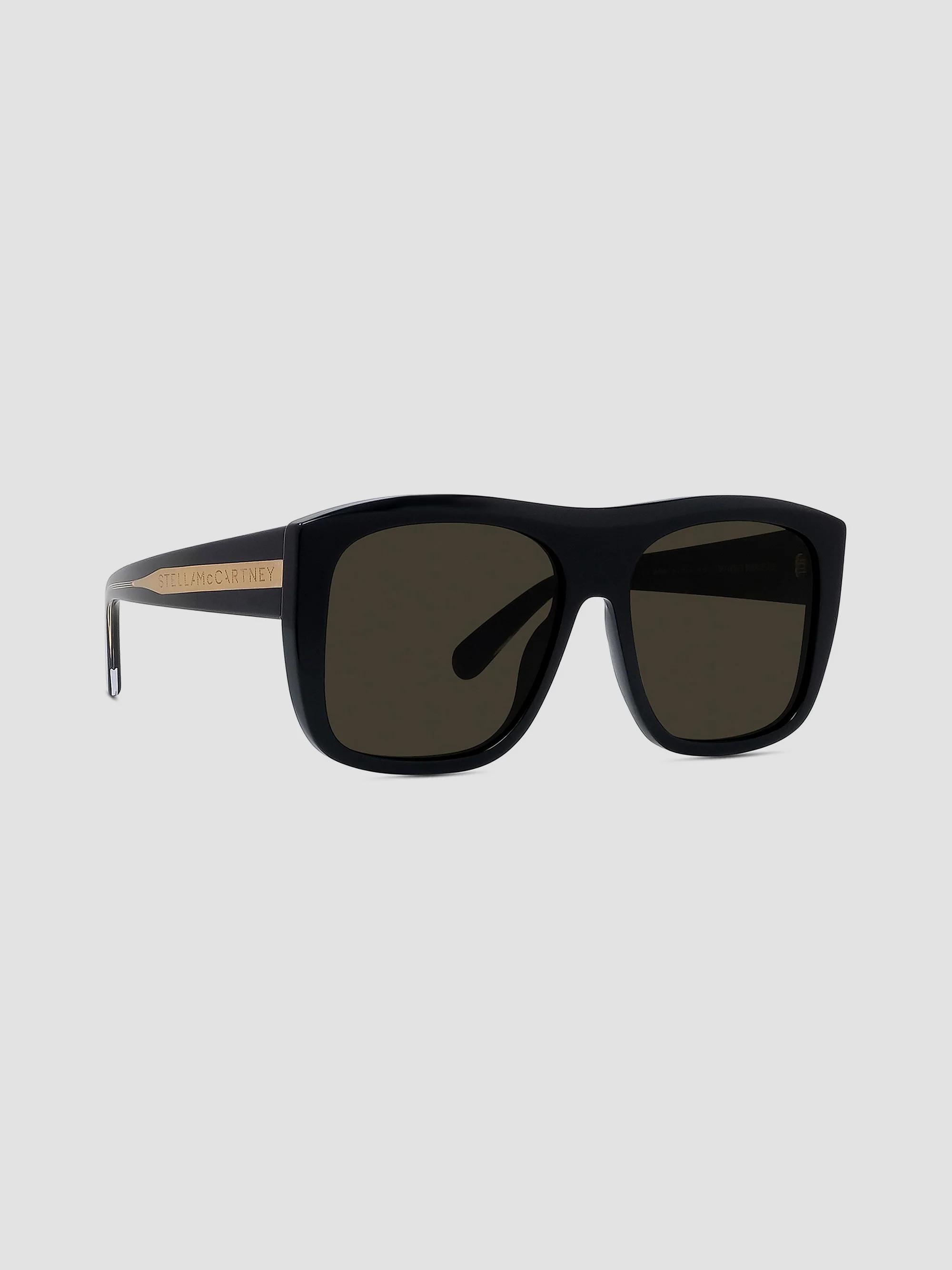 Stella McCartney shield sunglasses STELLA MCCARTNEY Love Heart SC40064I women Gold Pilot  main image 3
