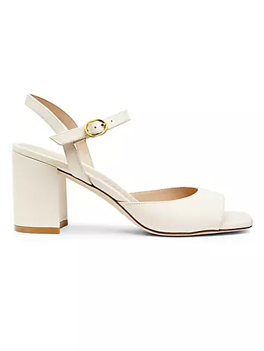 Tia 75MM Leather Sandals