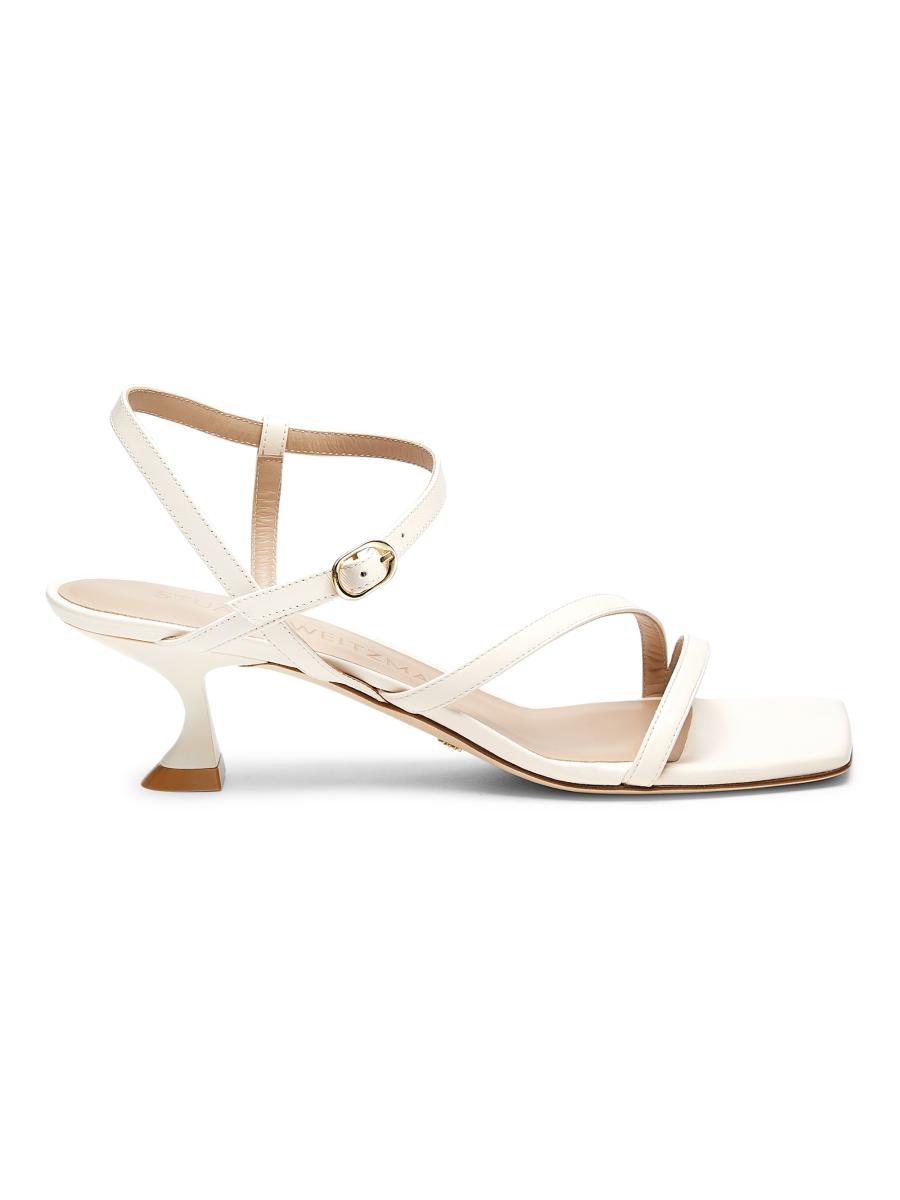 STUART WEITZMAN シンフルカフ50アンクルストラッフサンタル STUART WEITZMAN Simplecurve 50 Sandal Womens 7 Black Patent