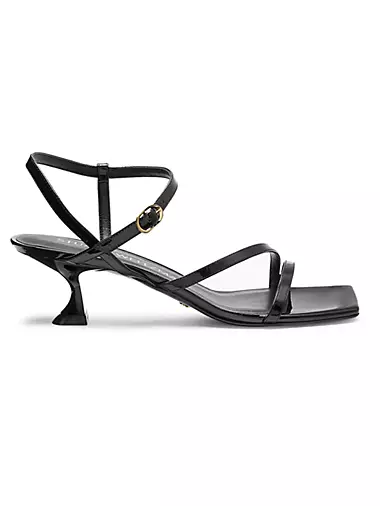Oasis 50MM Patent Leather Sandals