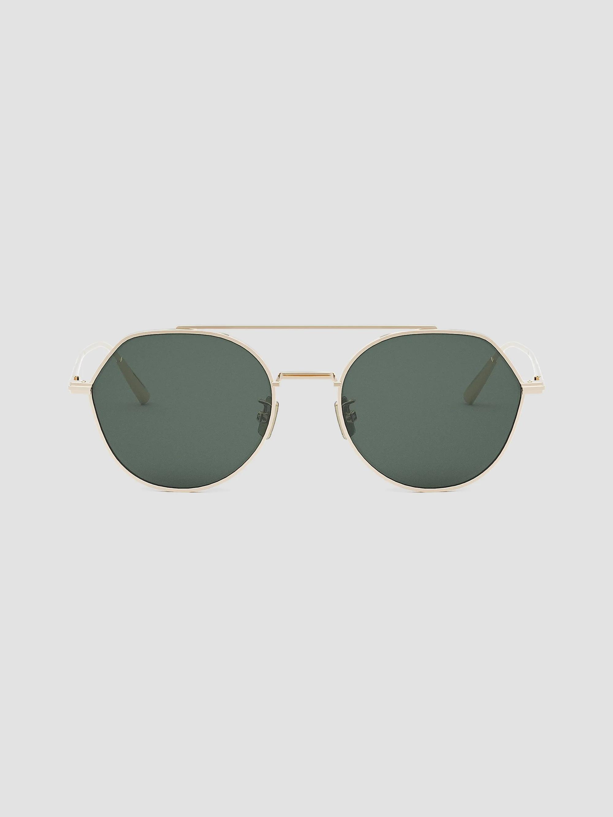 Aviator Sunglasses Dior Mirrored Geometric Metal Sunglasses  display picture 3