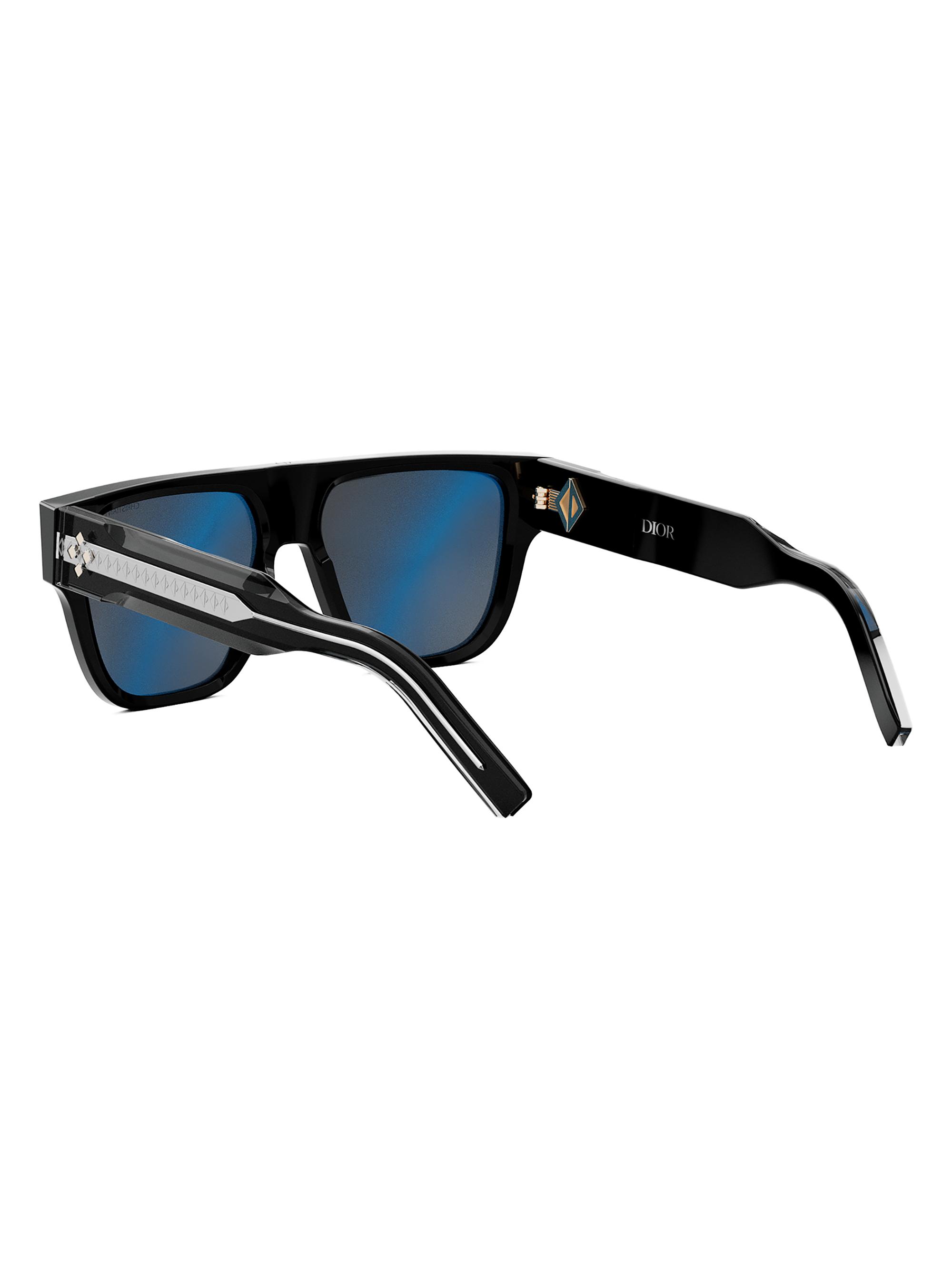 DIOR CD Diamond S6I 55MM Square Sunglasses | Saks Fifth Avenue