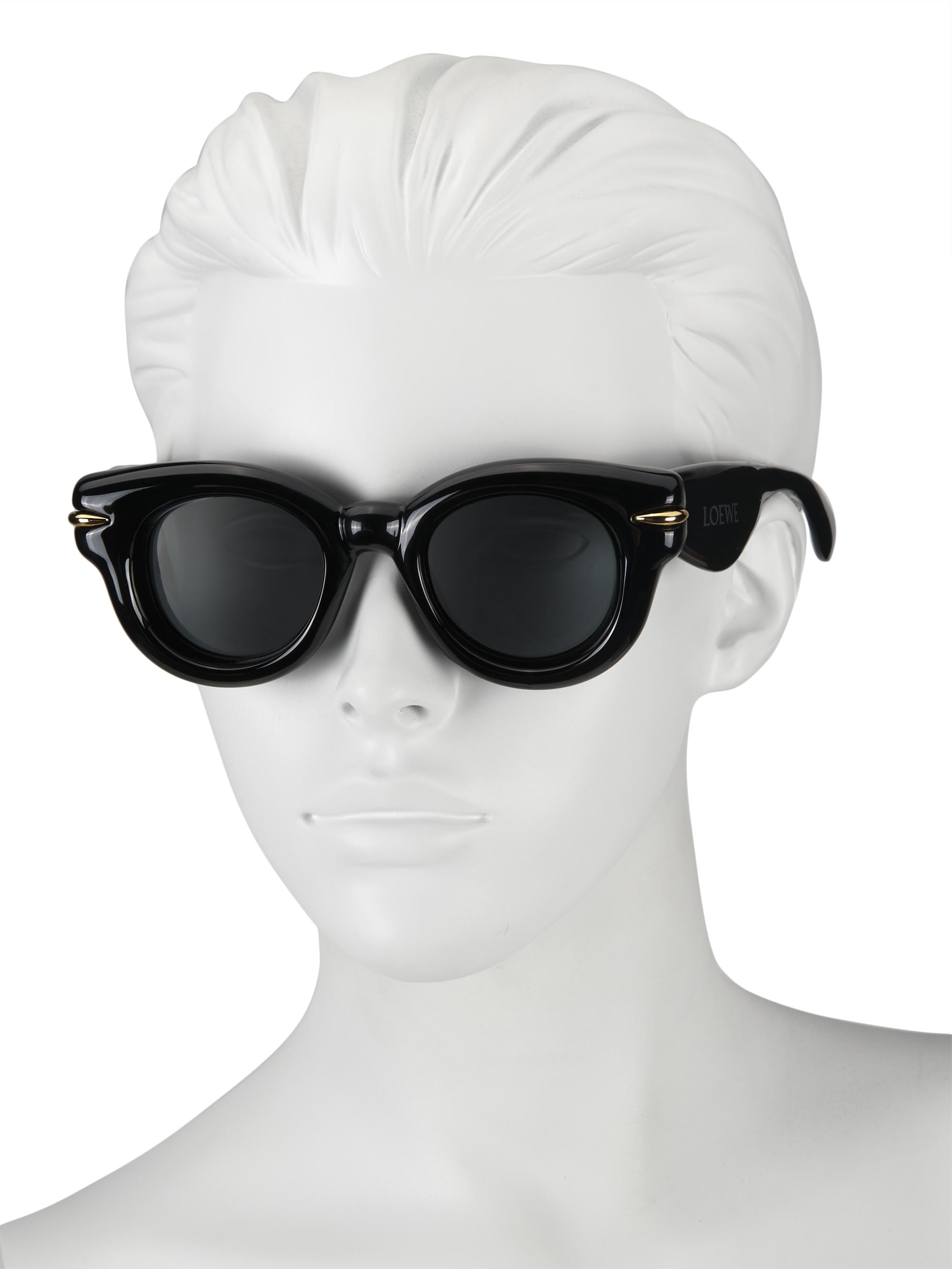 LOEWE Inflated Pantos 46MM Sunglasses | Saks Fifth Avenue