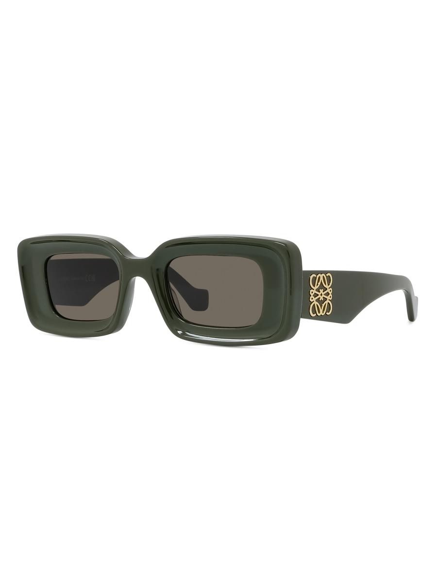 ◆完売前に◆【LOEWE】Anagram スクエア グラス Loewe Chunky Anagram LW50042I Square Glasses | Fashion