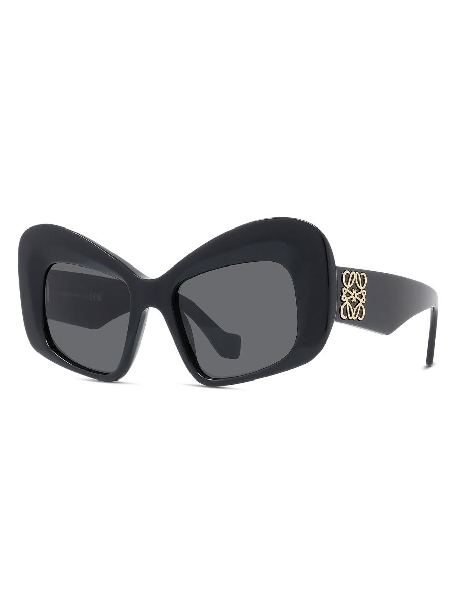 LOEWE Anagram 51MM Butterfly Sunglasses | Saks Fifth Avenue