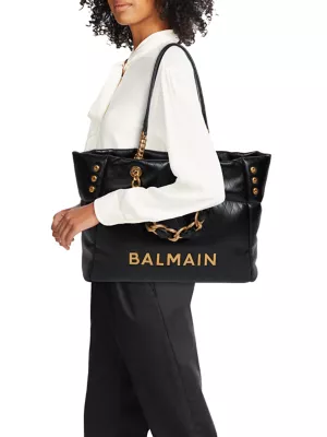 Balmain small 1945 Soft crossbody bag - Black