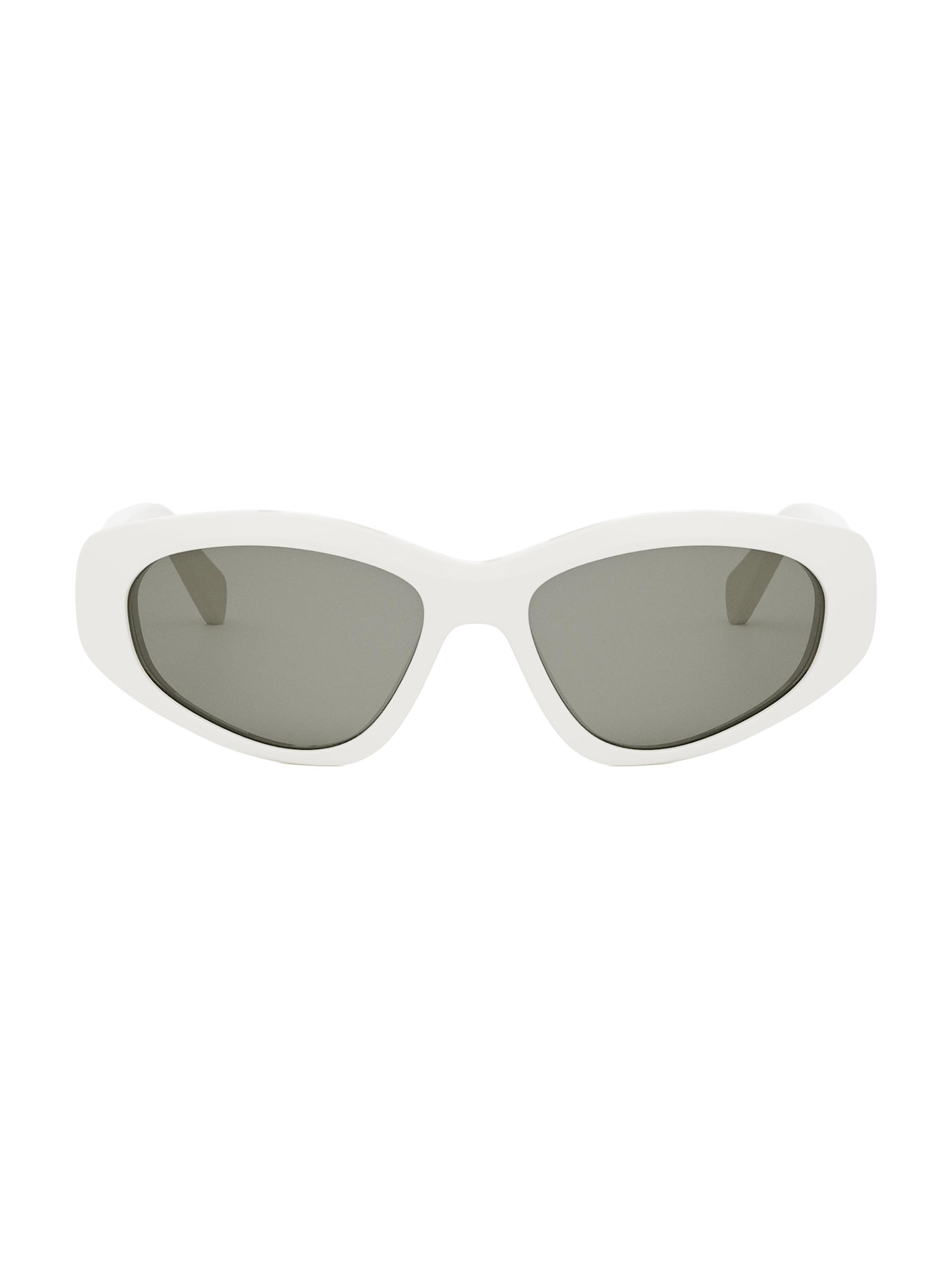 CELINE Monochroms 56MM Oval Sunglasses | Saks Fifth Avenue