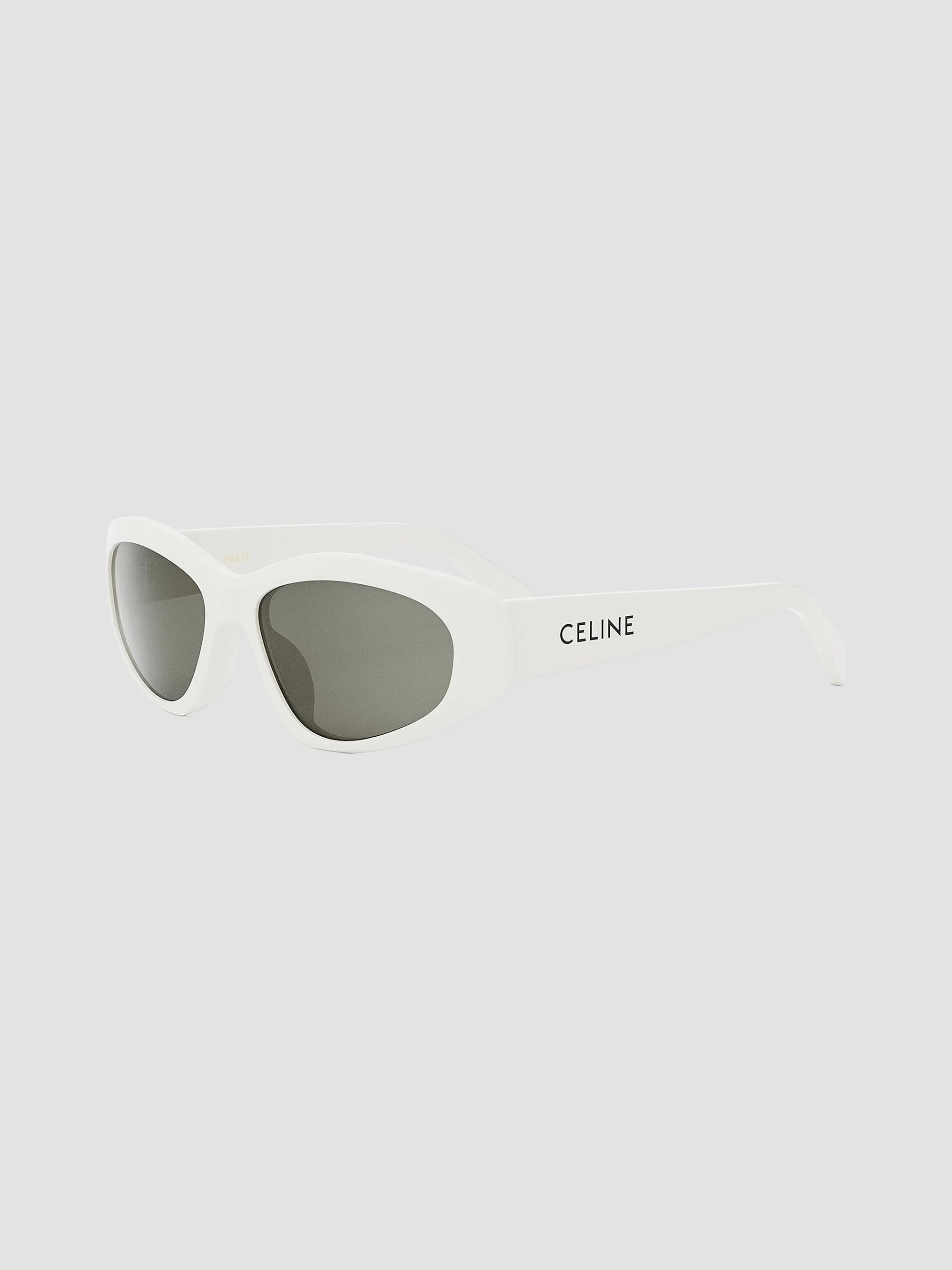 CELINE Monochroms 57MM Geometric Sunglasses | Saks Fifth Avenue