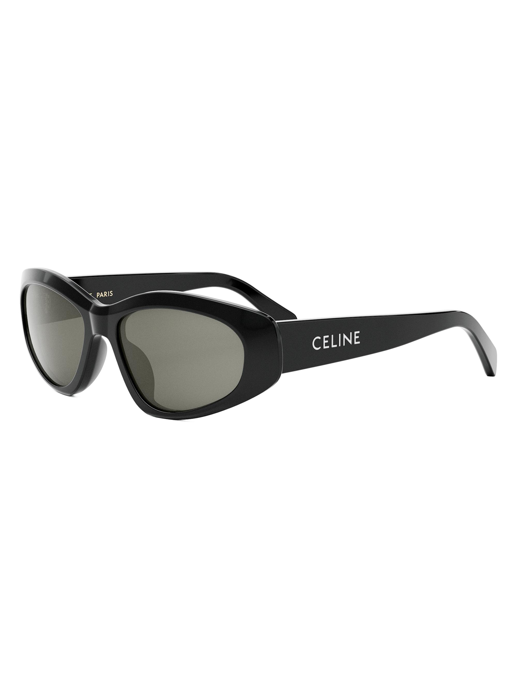 CELINE Triomphe 51MM Oval Sunglasses | Saks Fifth Avenue