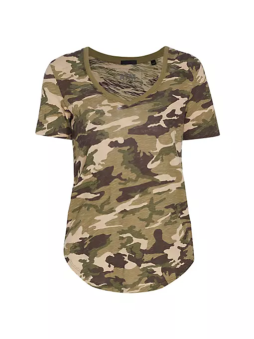 ATM Anthony Thomas Melillo - Cotton Camouflage Slub-Knit T-Shirt