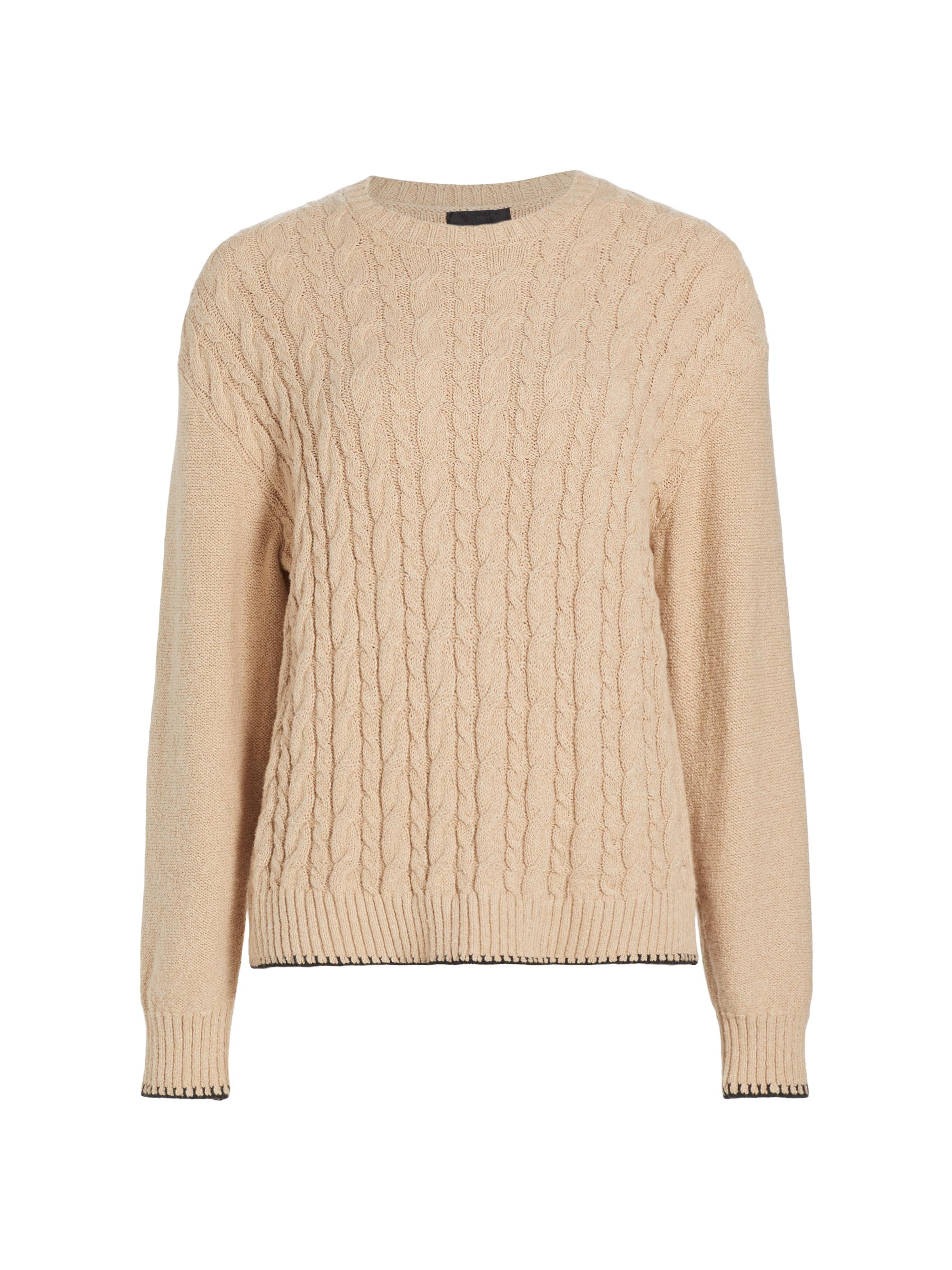 ATM Anthony Thomas Melillo Women's Cable-Knit Sweater - Shiitake