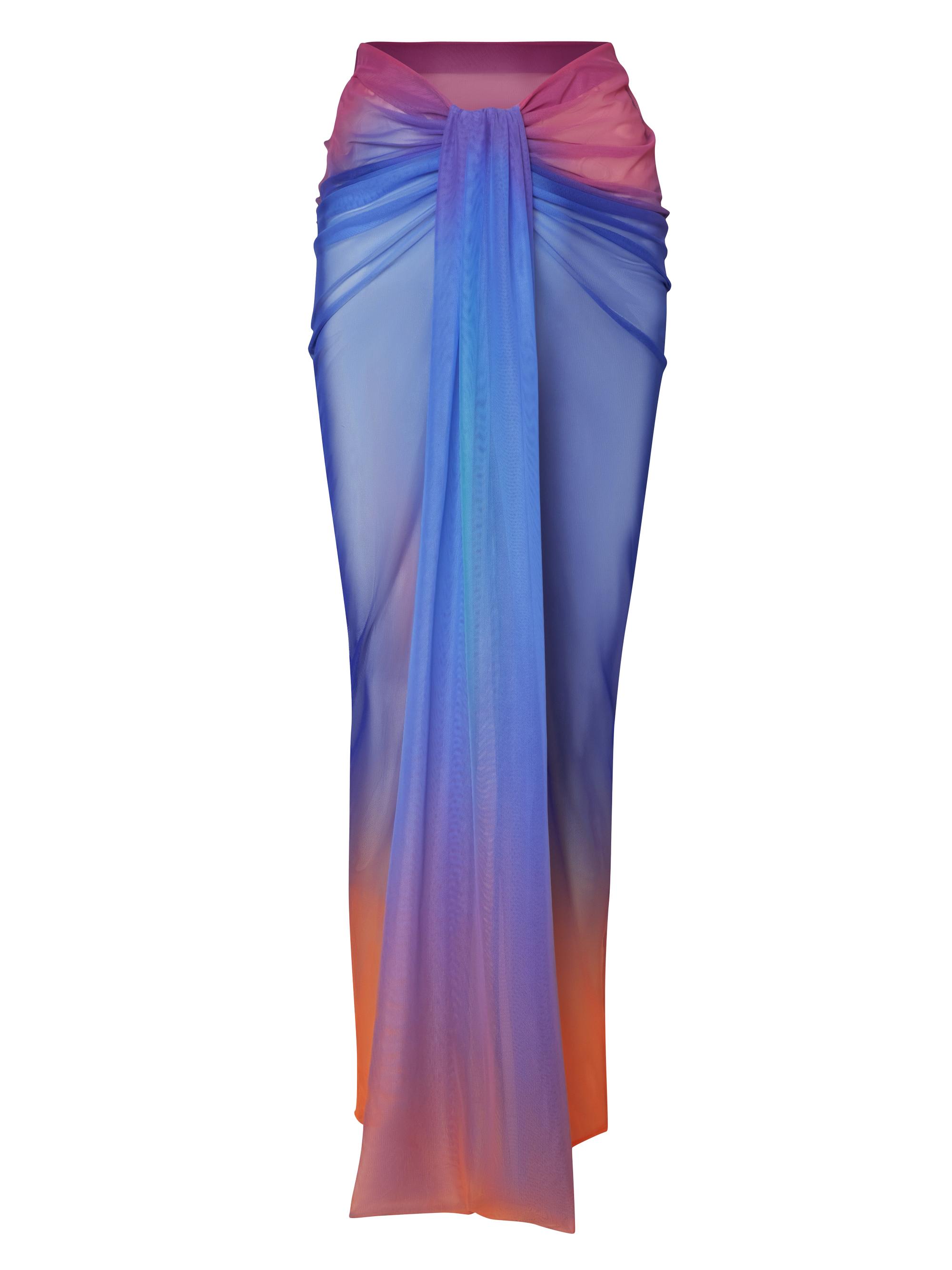 Baobab Sarakiniko Nia Draped Tie-Dye Maxi Skirt Saks Fifth Avenue