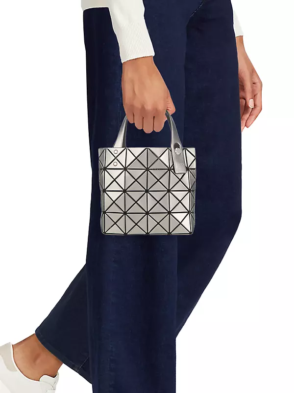 Shop Bao Bao Issey Miyake Combination Lucent Mini Tote Bag Shop Bao Bao Issey Miyake Combination Lucent Mini Tote Bag