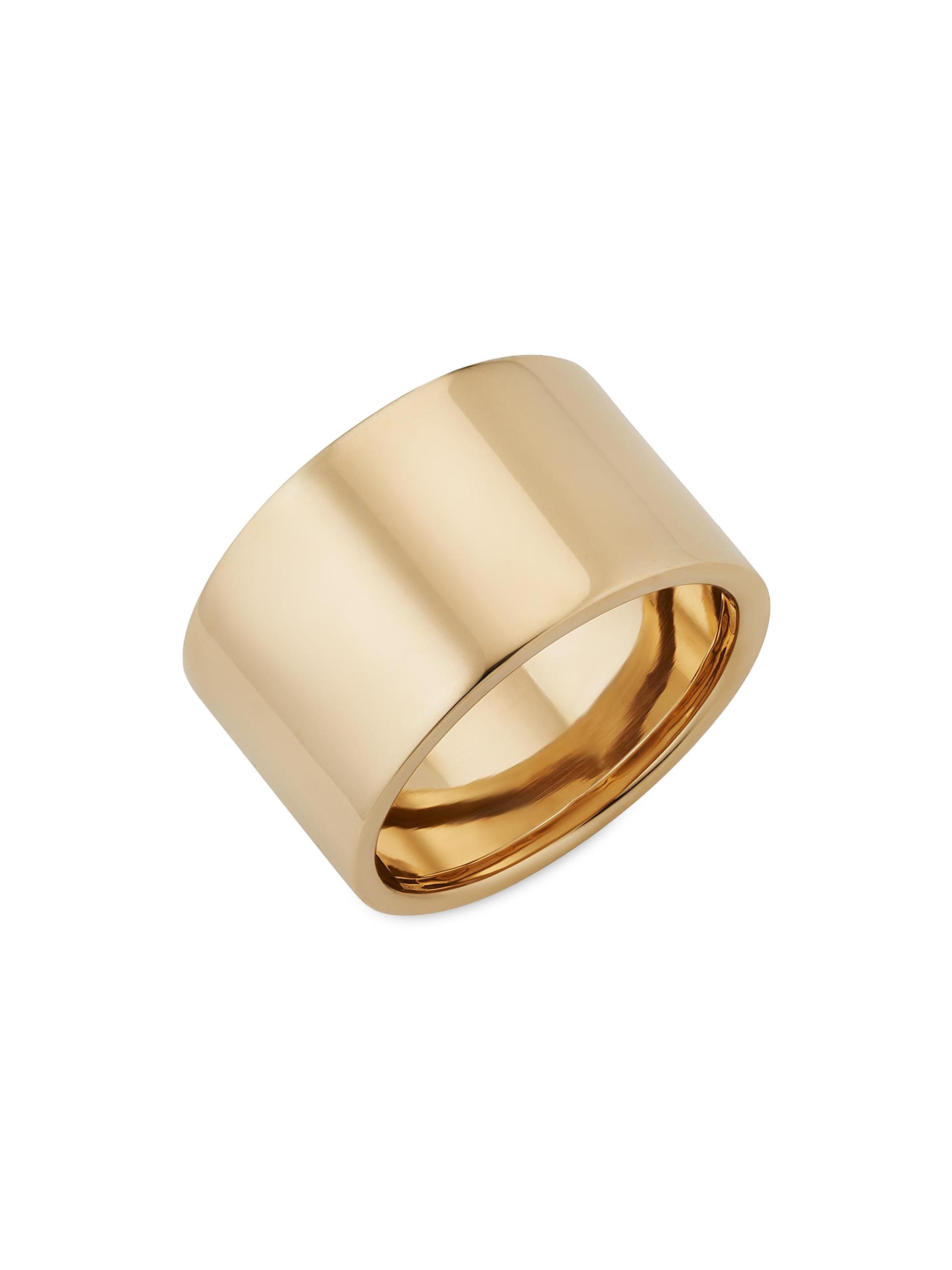 Oradina Women's 14K Yellow Gold High Society Band Ring - Yellow Gold