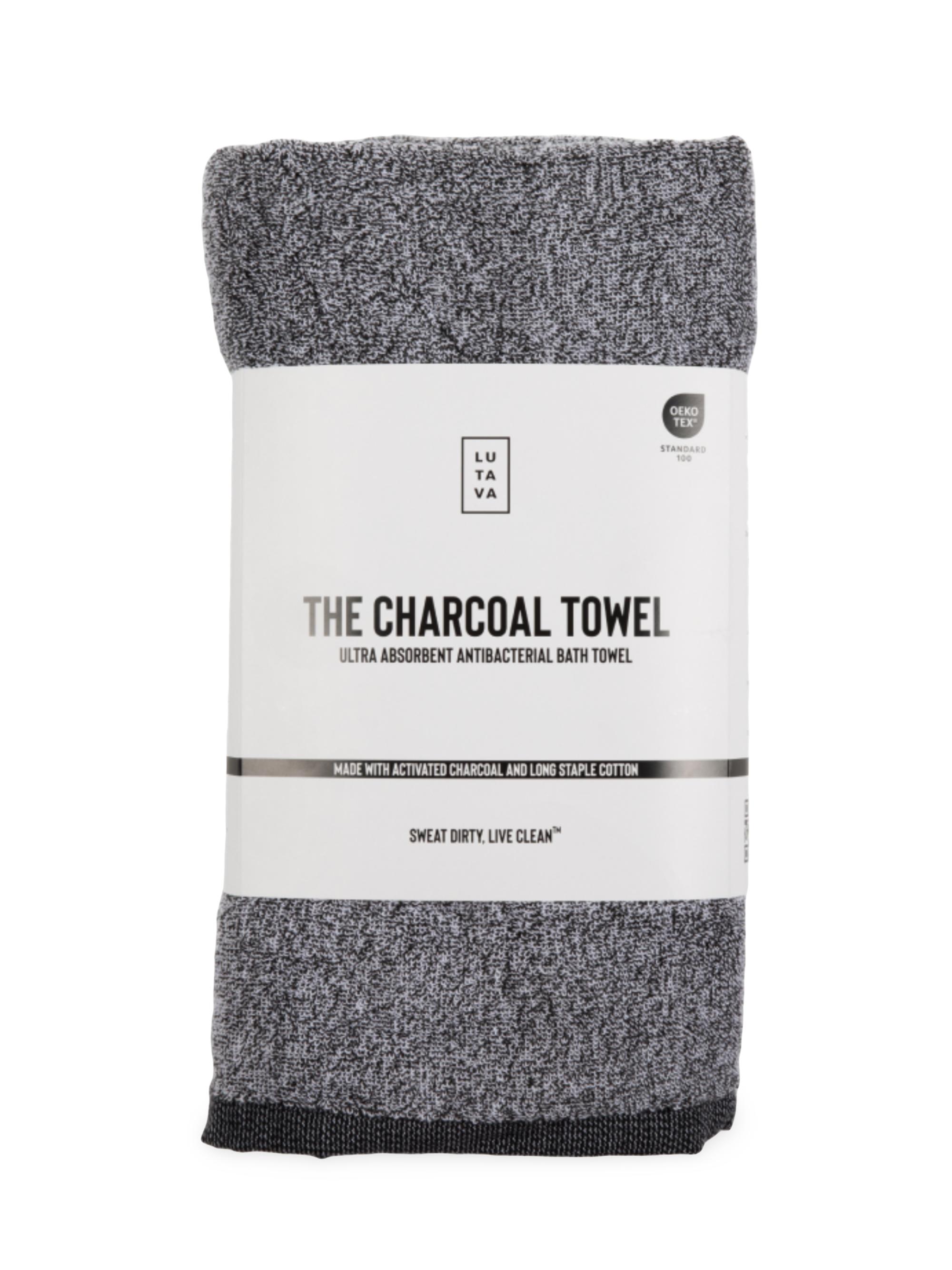 Lutava The Charcoal Bath Towel - Charcoal