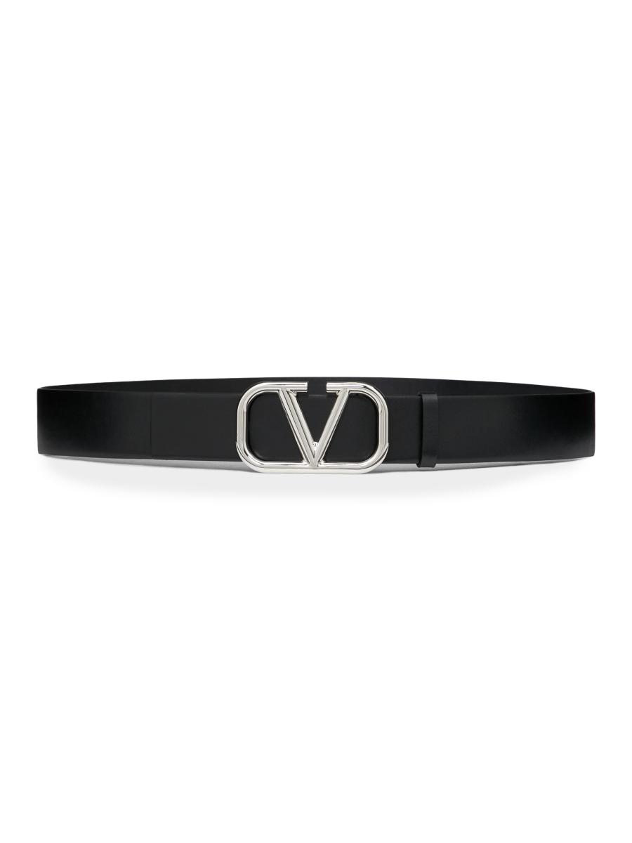 Valentino Garavani VLogo Signature Calfskin Belt 40 MM