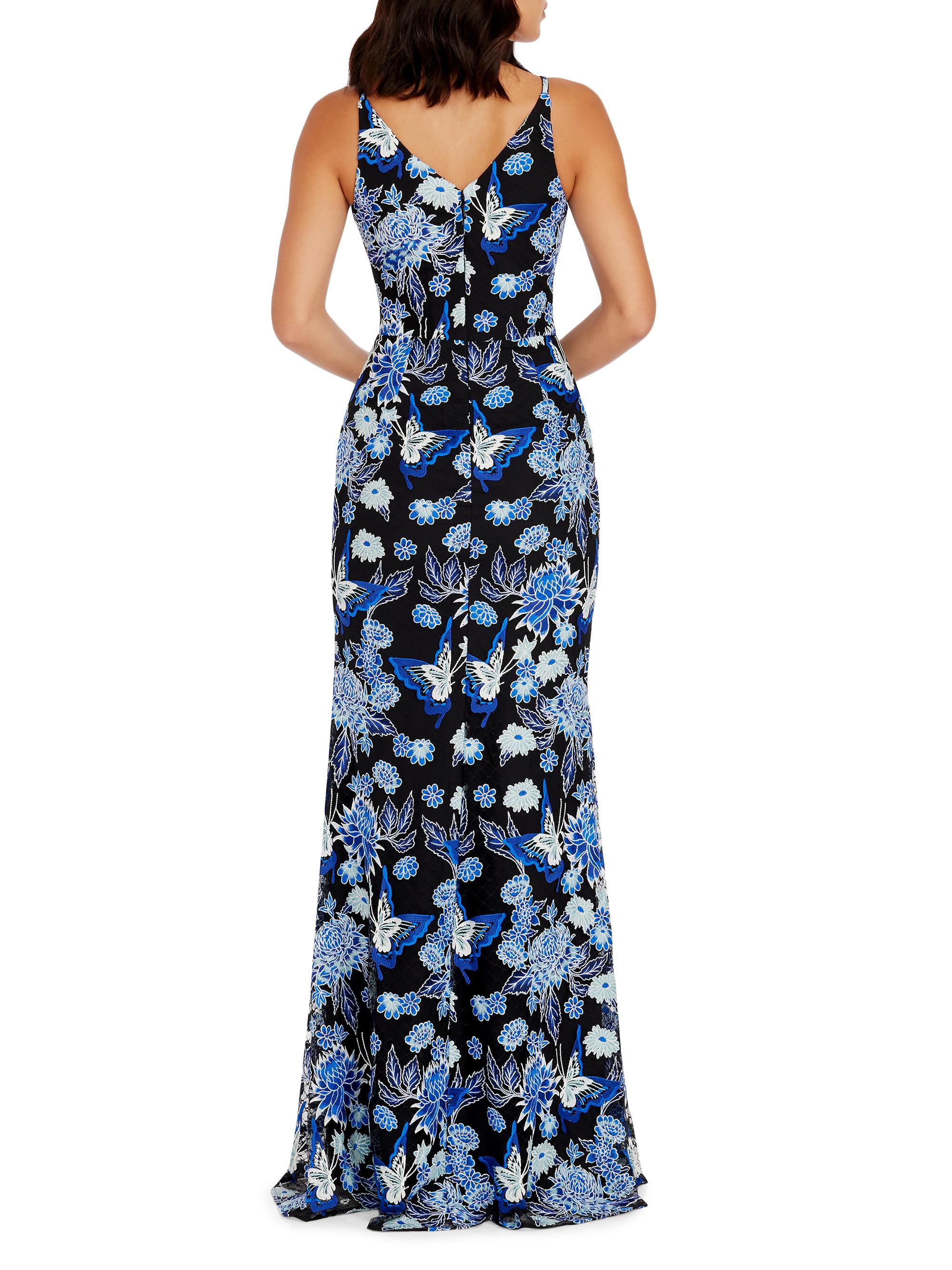 Dress The Population Sharon Floral Embroidered Mermaid Gown | Saks