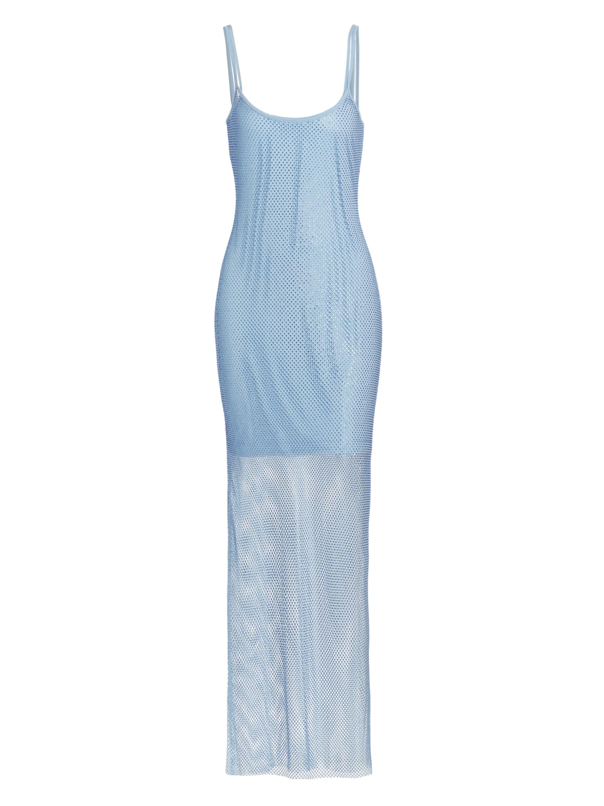 chinese dress ladies Marcella Yvonne Long Sleeve Dress in Mist | Women's Size XL | Midweight French Terry