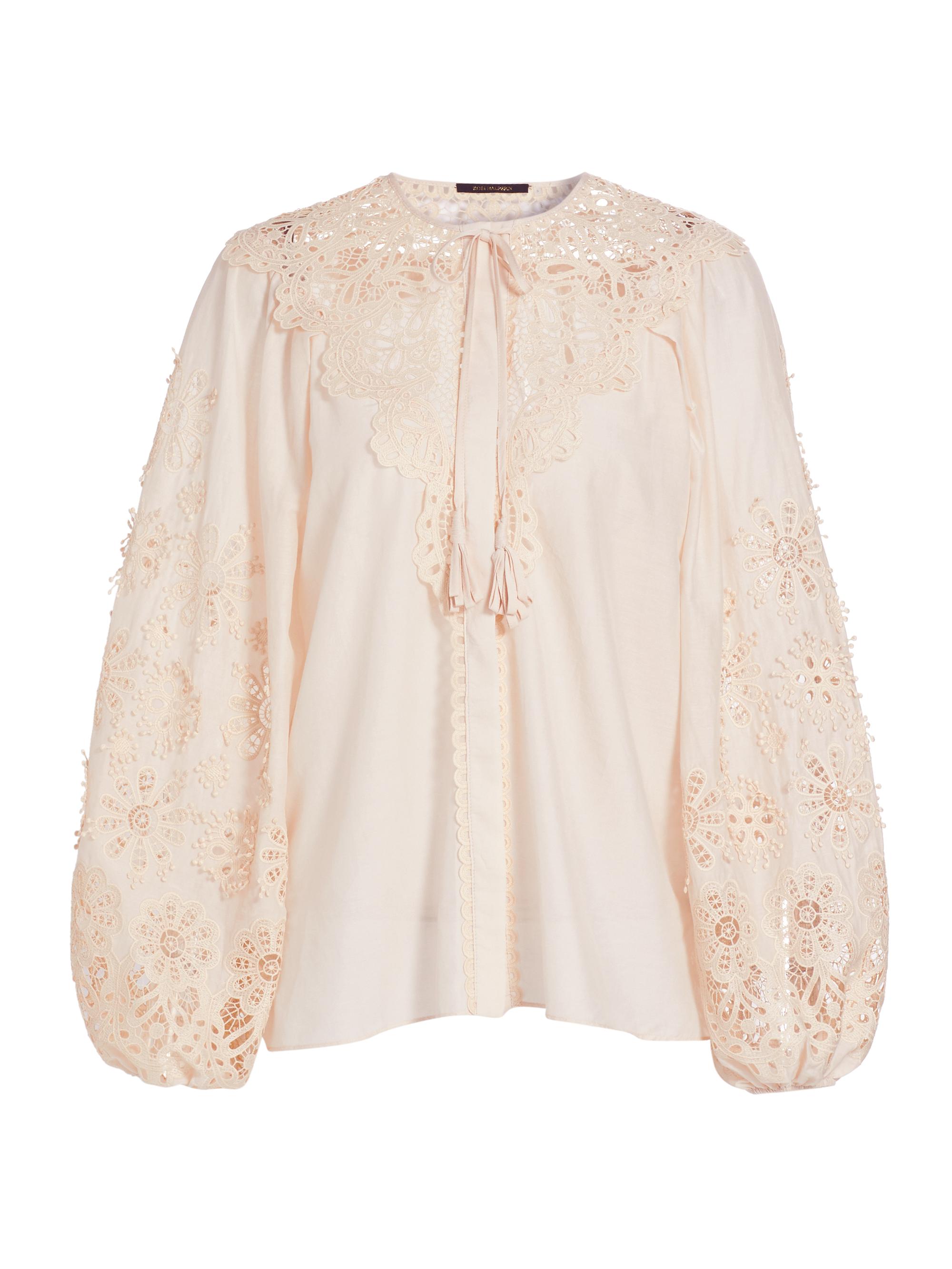 Kobi Halperin Norma Eyelet Blouse | Saks Fifth Avenue