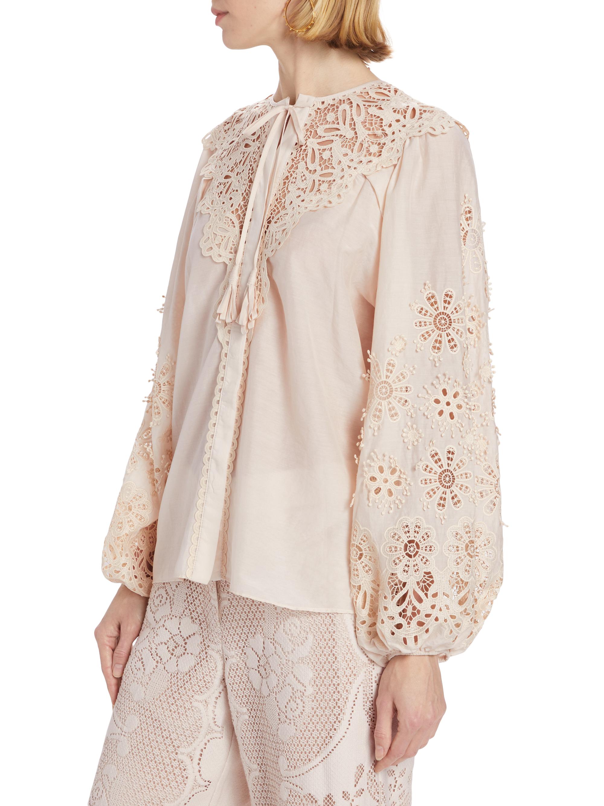 Kobi Halperin Norma Eyelet Blouse | Saks Fifth Avenue