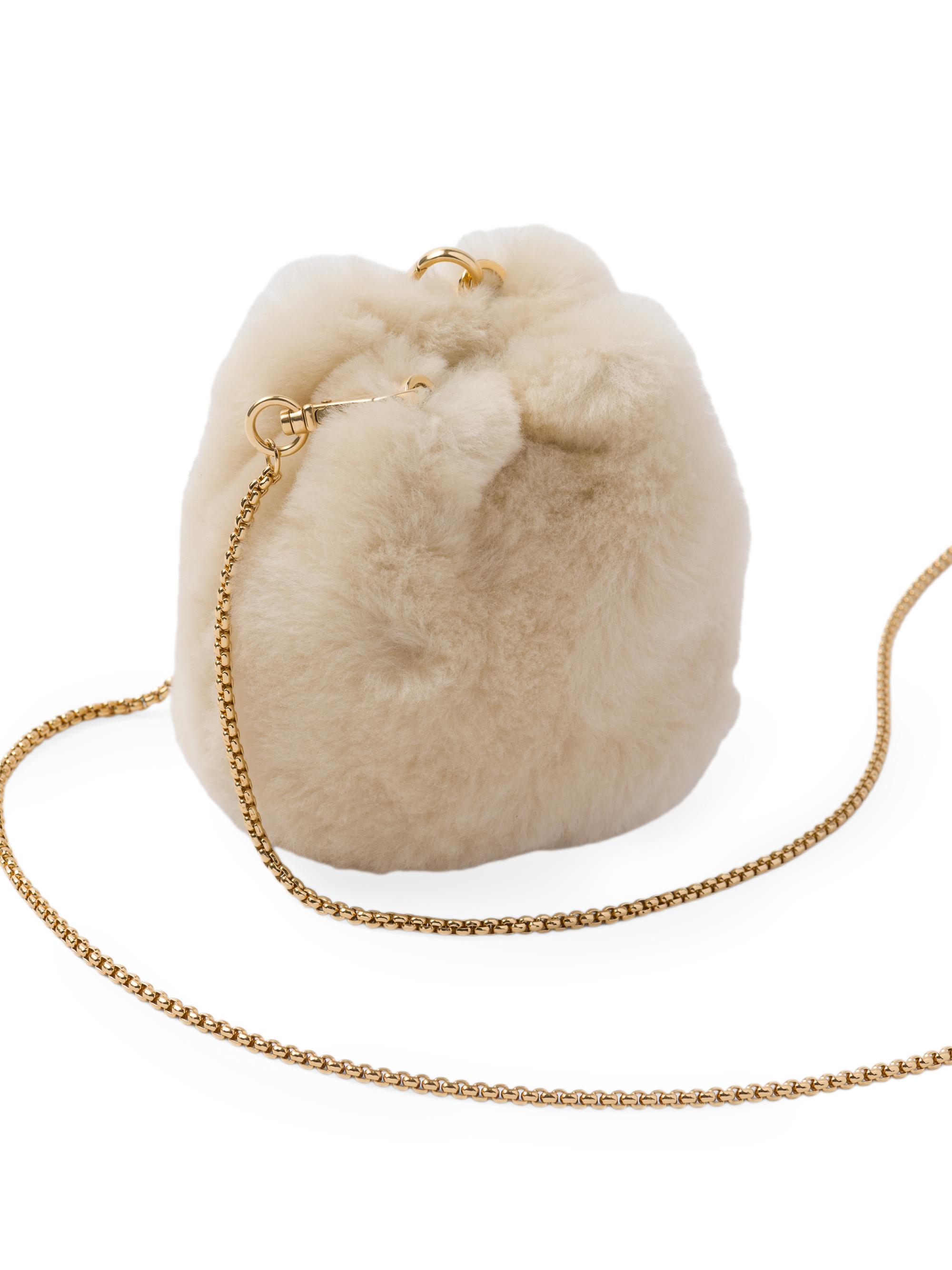 Prada Shearling Mini-Pouch | Saks Fifth Avenue