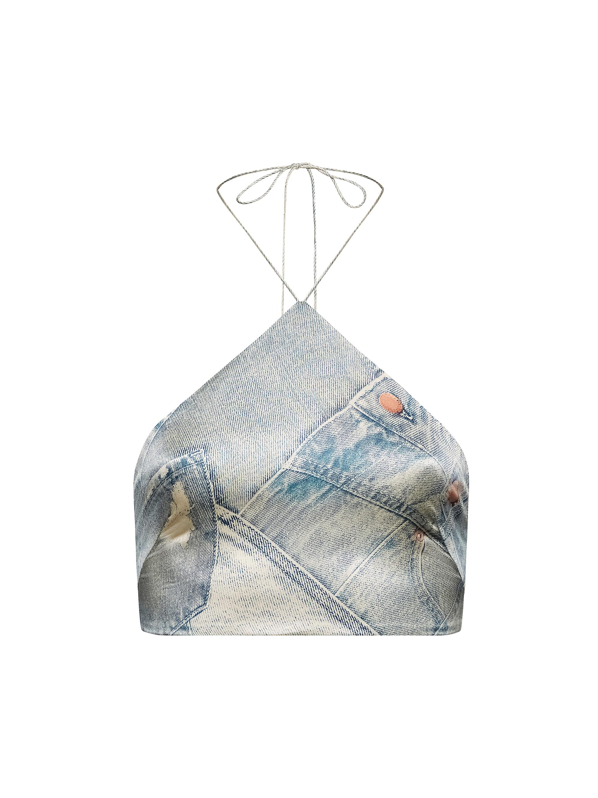 Retrofête Women's Duncan Top - Romano Denim