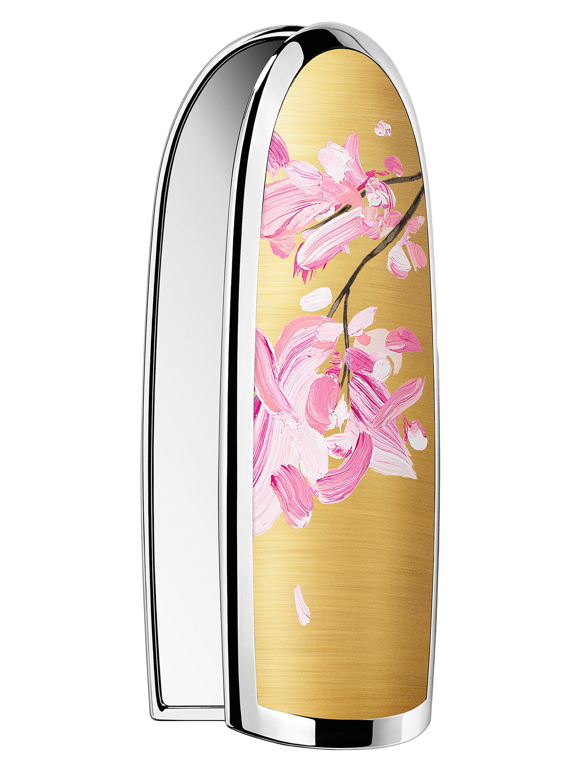 GUERLAIN Women's Rouge G Customizable Cherry Blossom Lipstick Case - Women's Health & Beauty