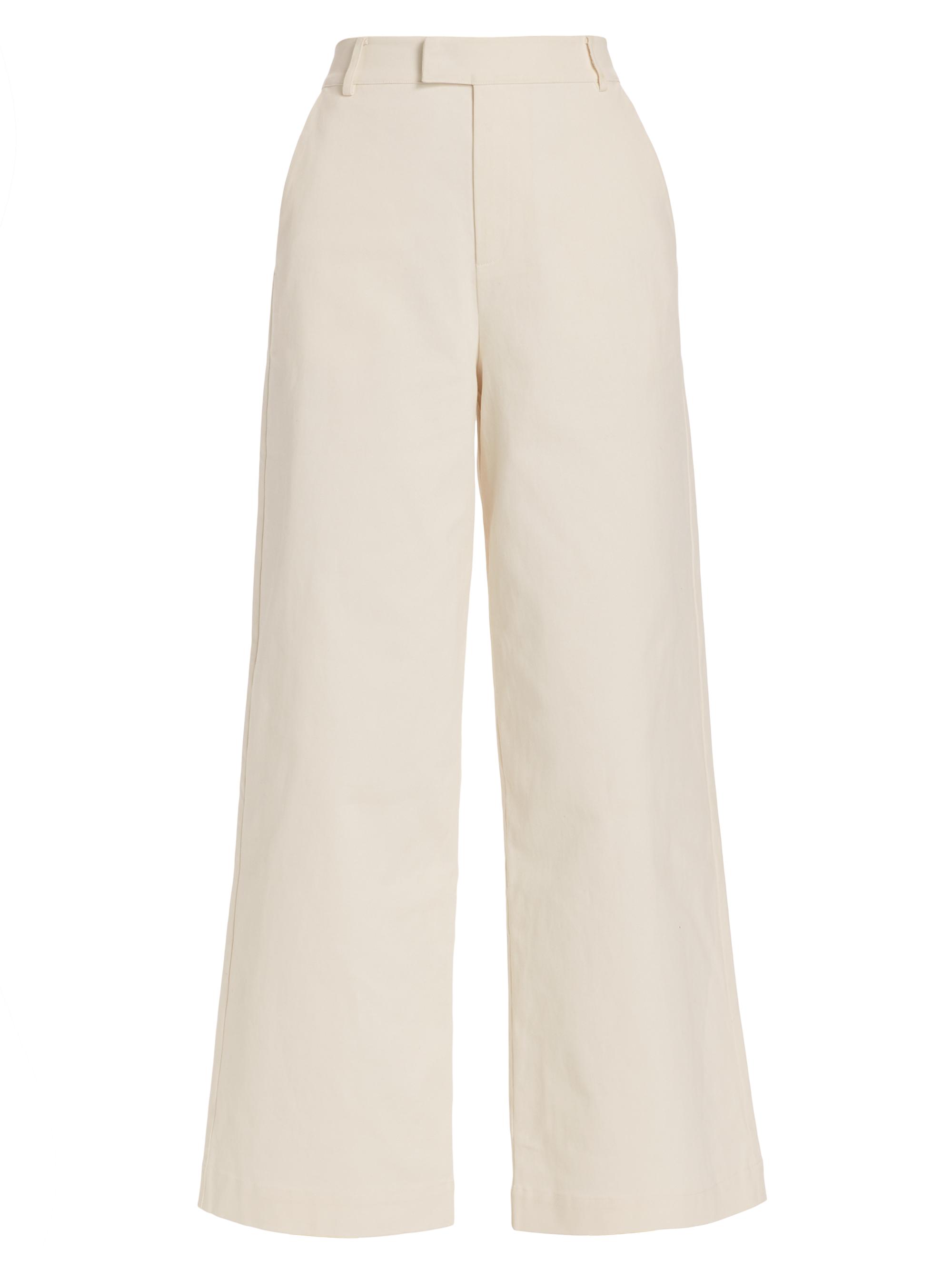 Cami NYC Women's Anais Bull Denim Straight-Leg Pants - Macadamia