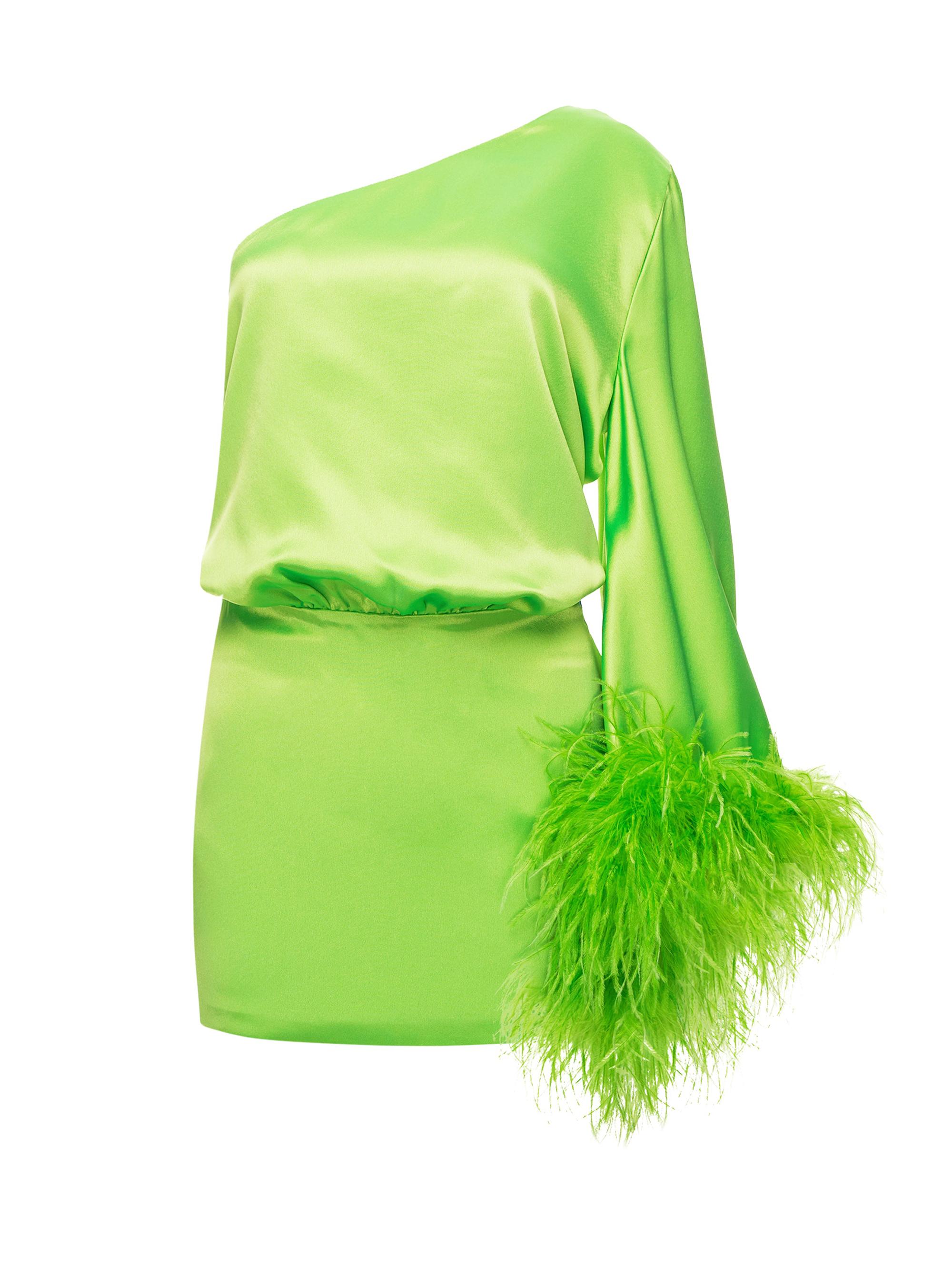 Retrofête Women's Allegra Dress - Lime Punch