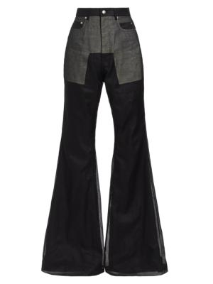 Rick Owens Black Dirt Bolan Trousers