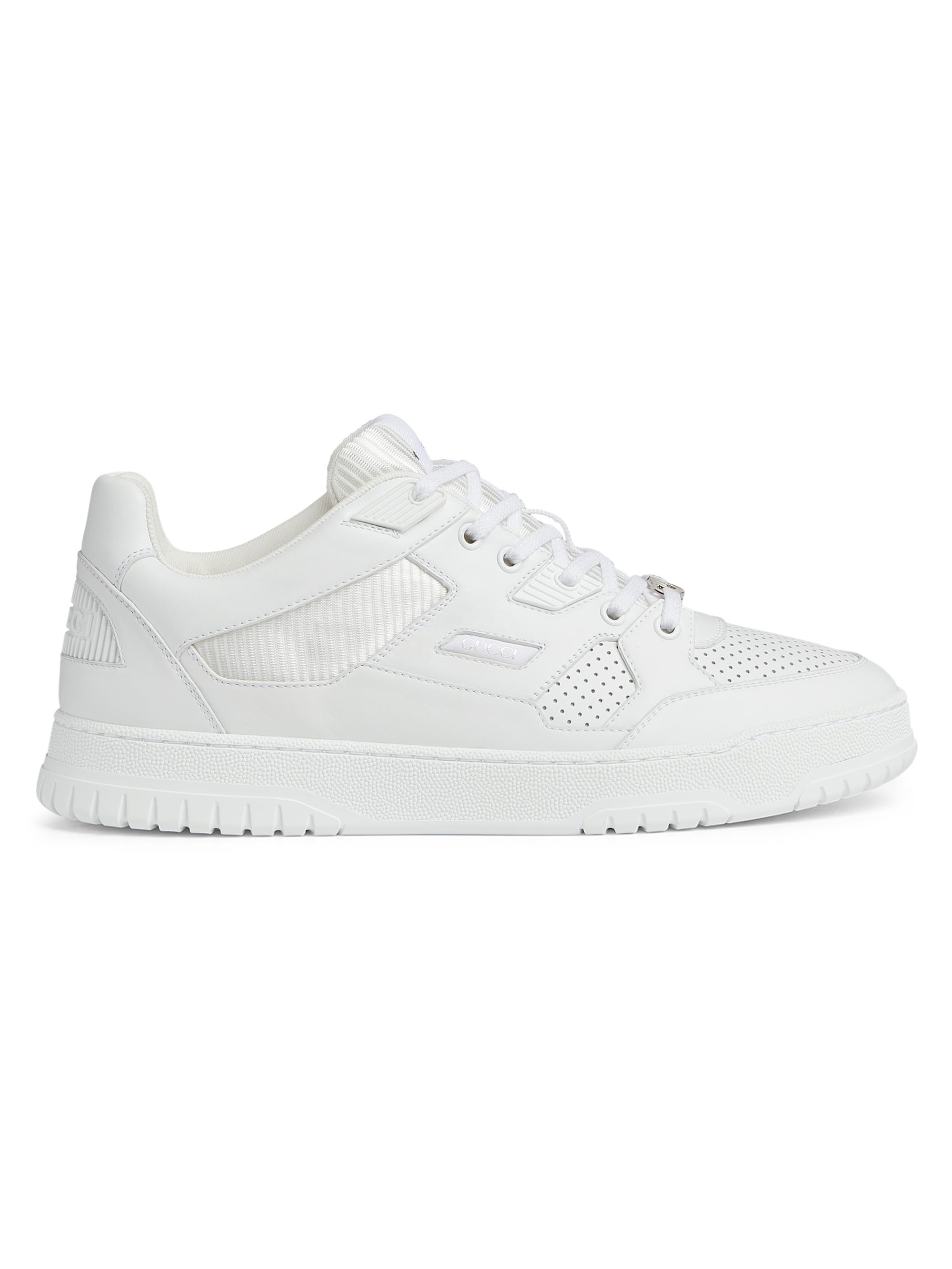 Gucci Men's Jones Leather Sneakers - White