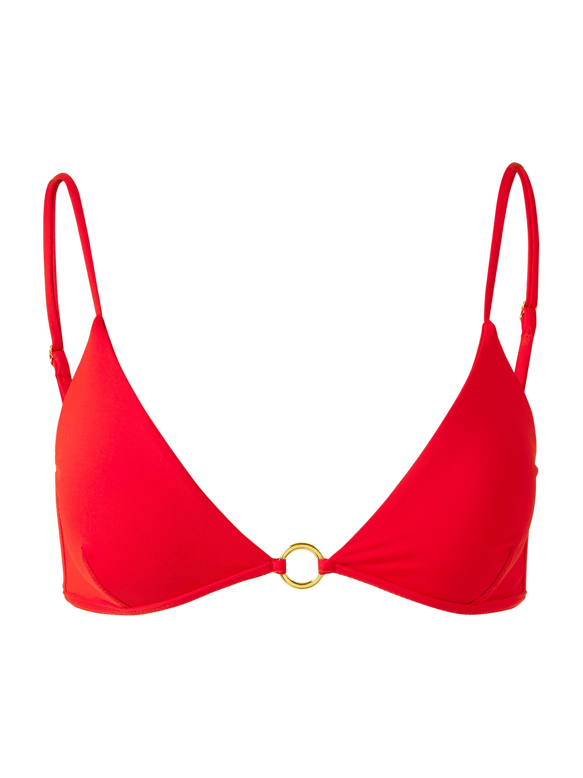 Melissa Odabash Women's Greece Triangle Bikini Top - Red