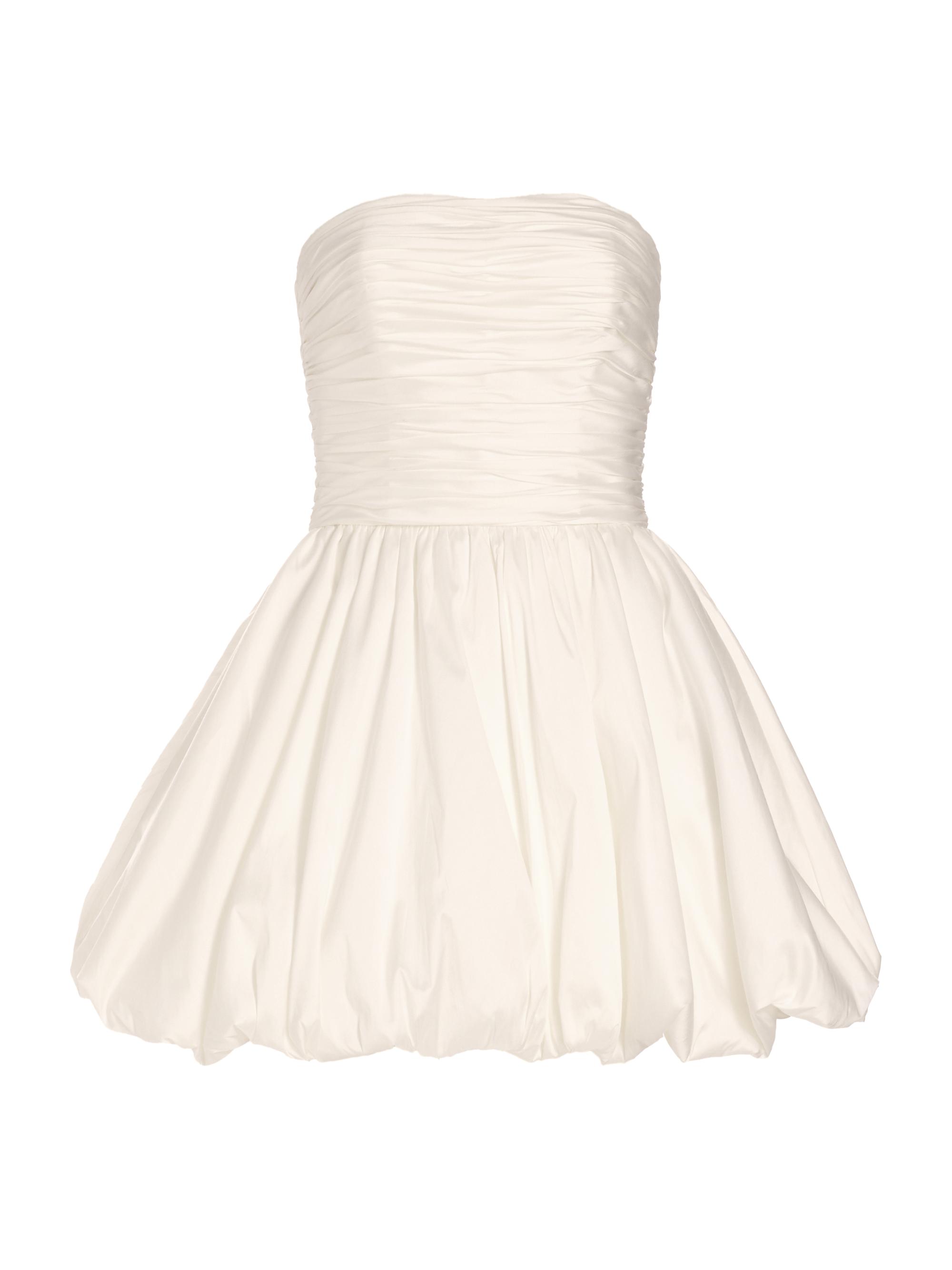 Amsale Women's Ruched Drop-Waist Minidress -