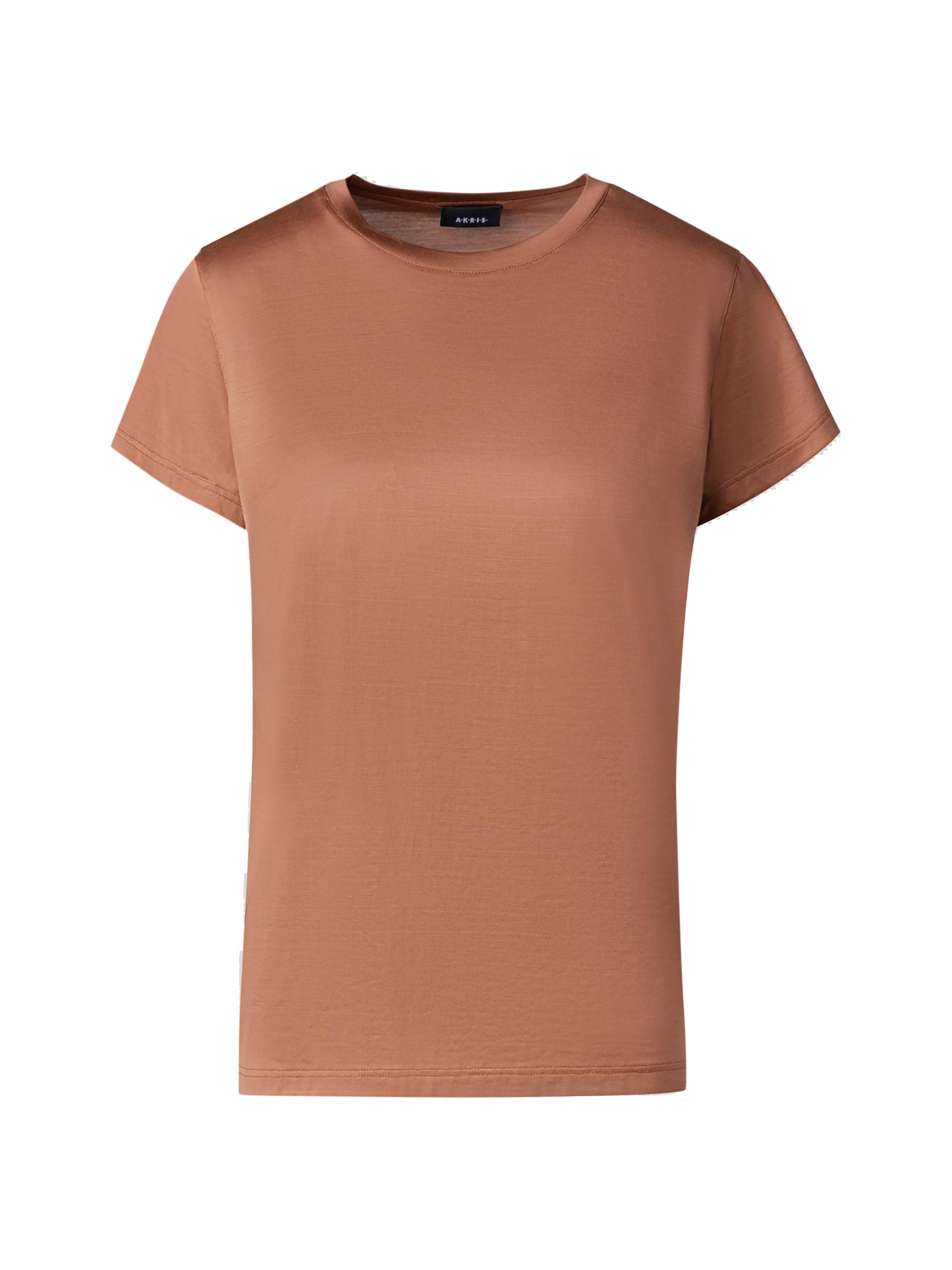Akris Women's Cotton Jersey T-Shirt - Vicuna