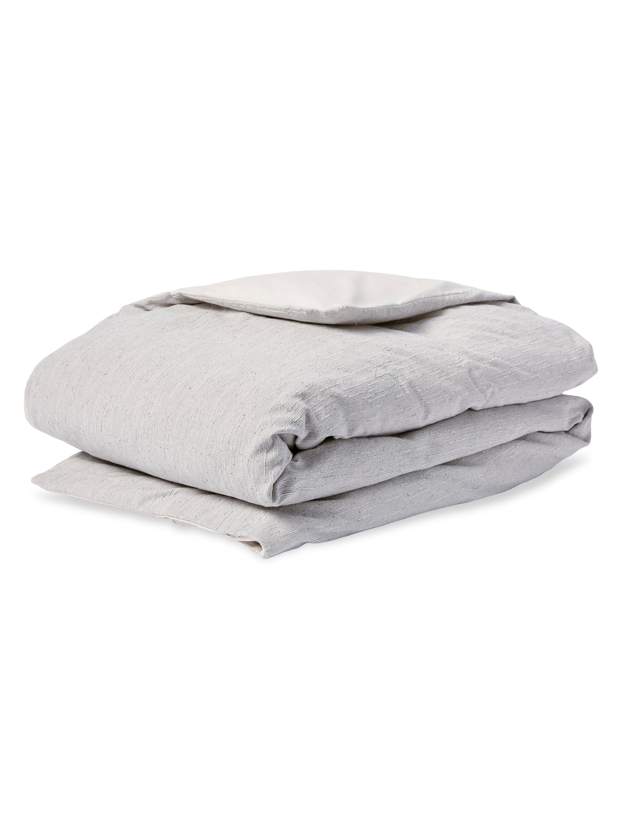Coyuchi Toro Canyon Organic Duvet Cover - Alpine White King