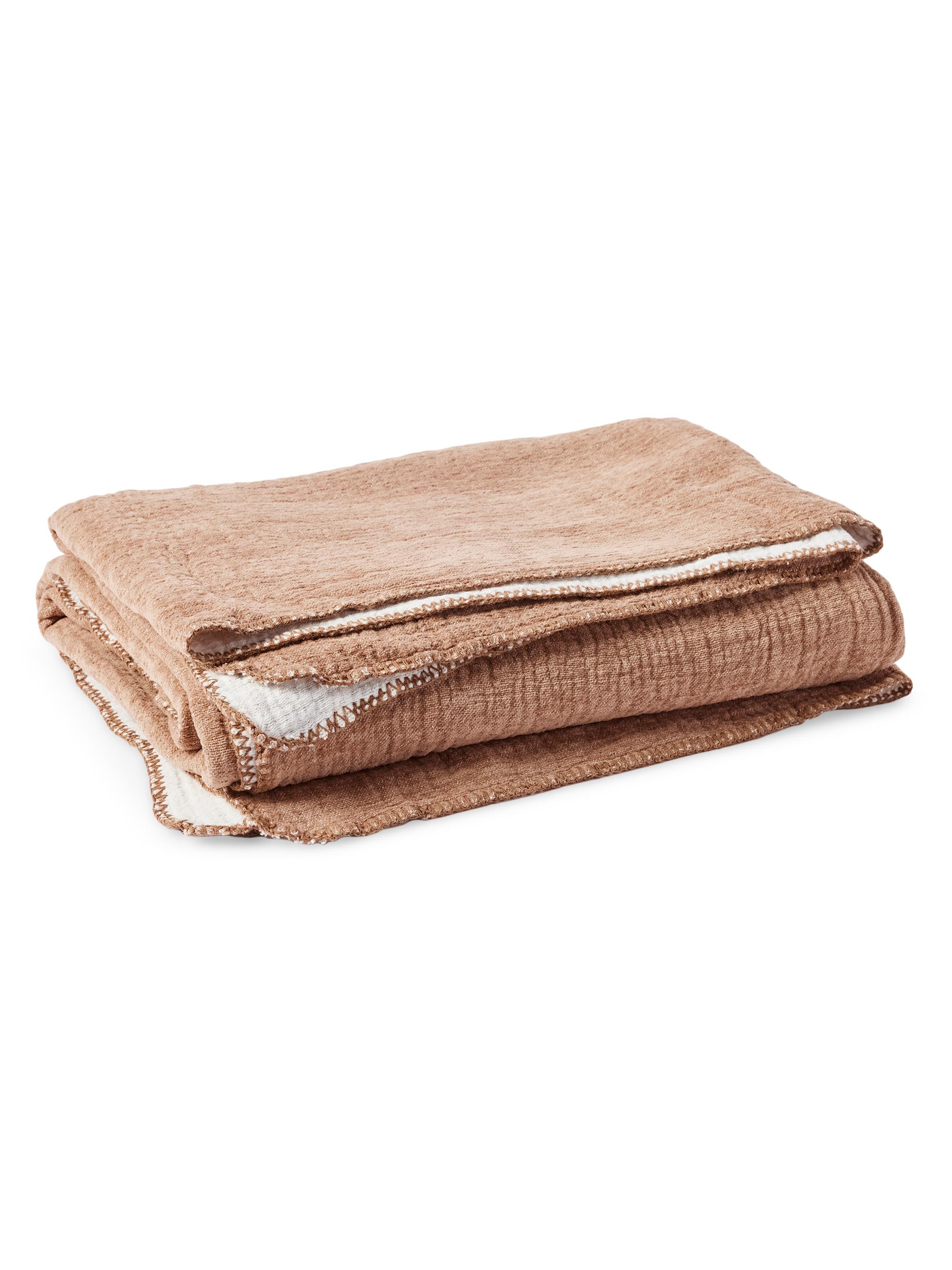Coyuchi Cozy Cotton Organic Blanket - Sienna Twin