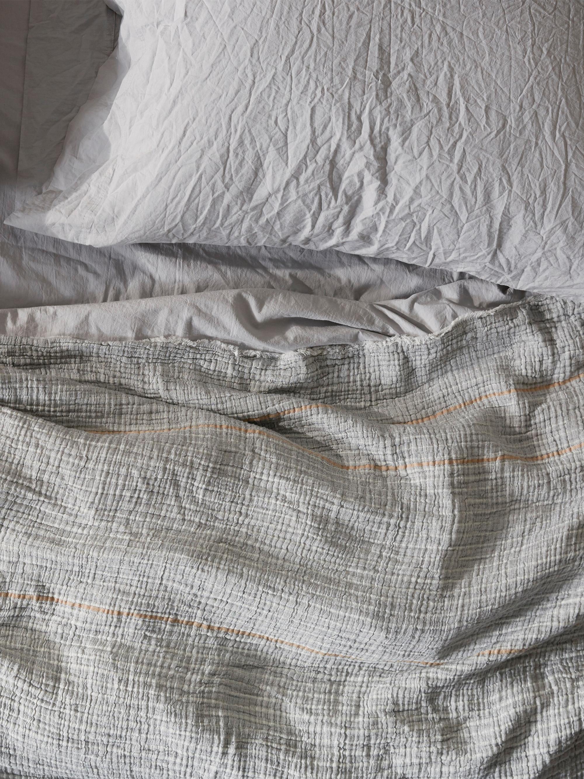 Coyuchi Topanga Striped Organic Matelasse Blanket Saks Fifth Avenue