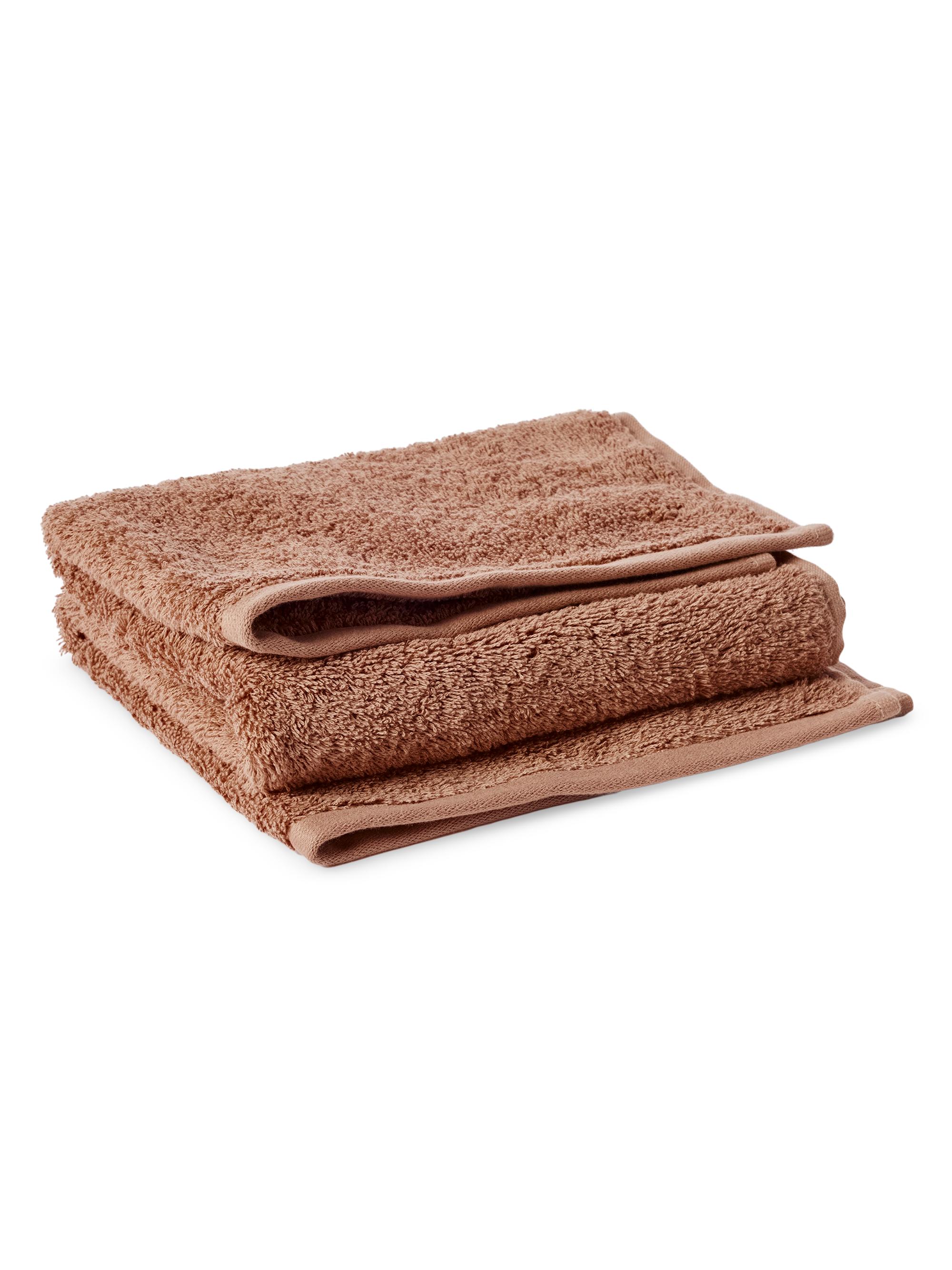 Coyuchi Cloud Loom Organic Hand Towel - Fossil
