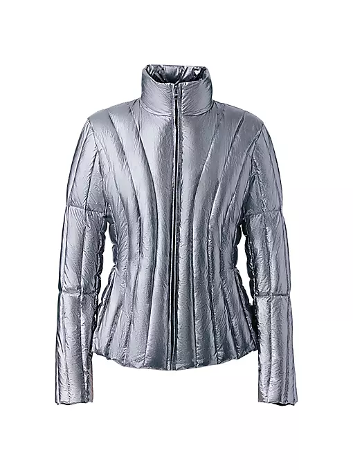 Mackage - Lany Metallic Quilted Down Jacket