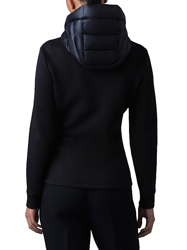 Shop Mackage Della-R Hooded Down Hybrid Jacket | Saks Fifth Shop Mackage Della-R Hooded Down Hybrid Jacket | Saks Fifth