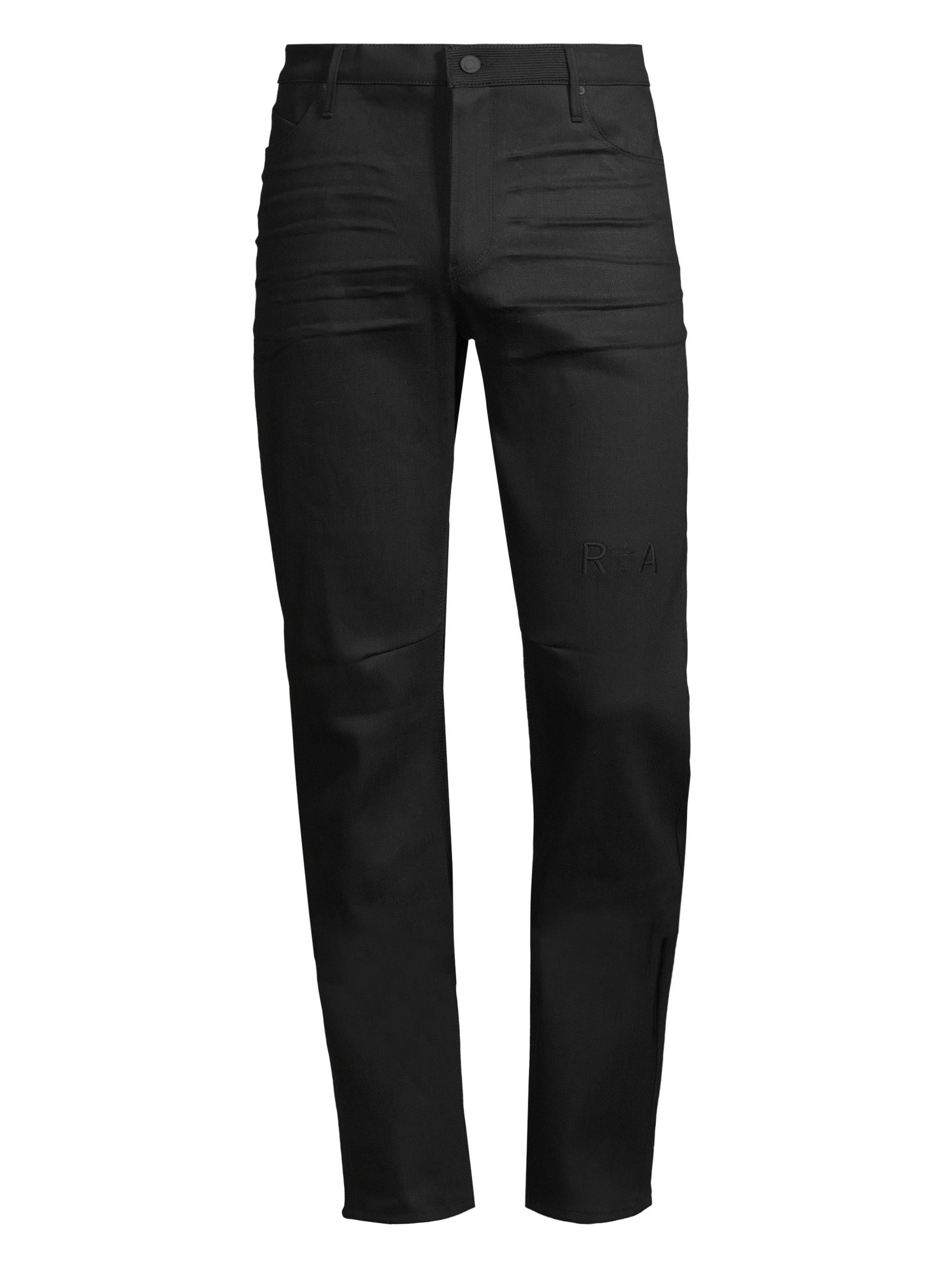 RTA Men's Akio Raw Jeans - Raw Black