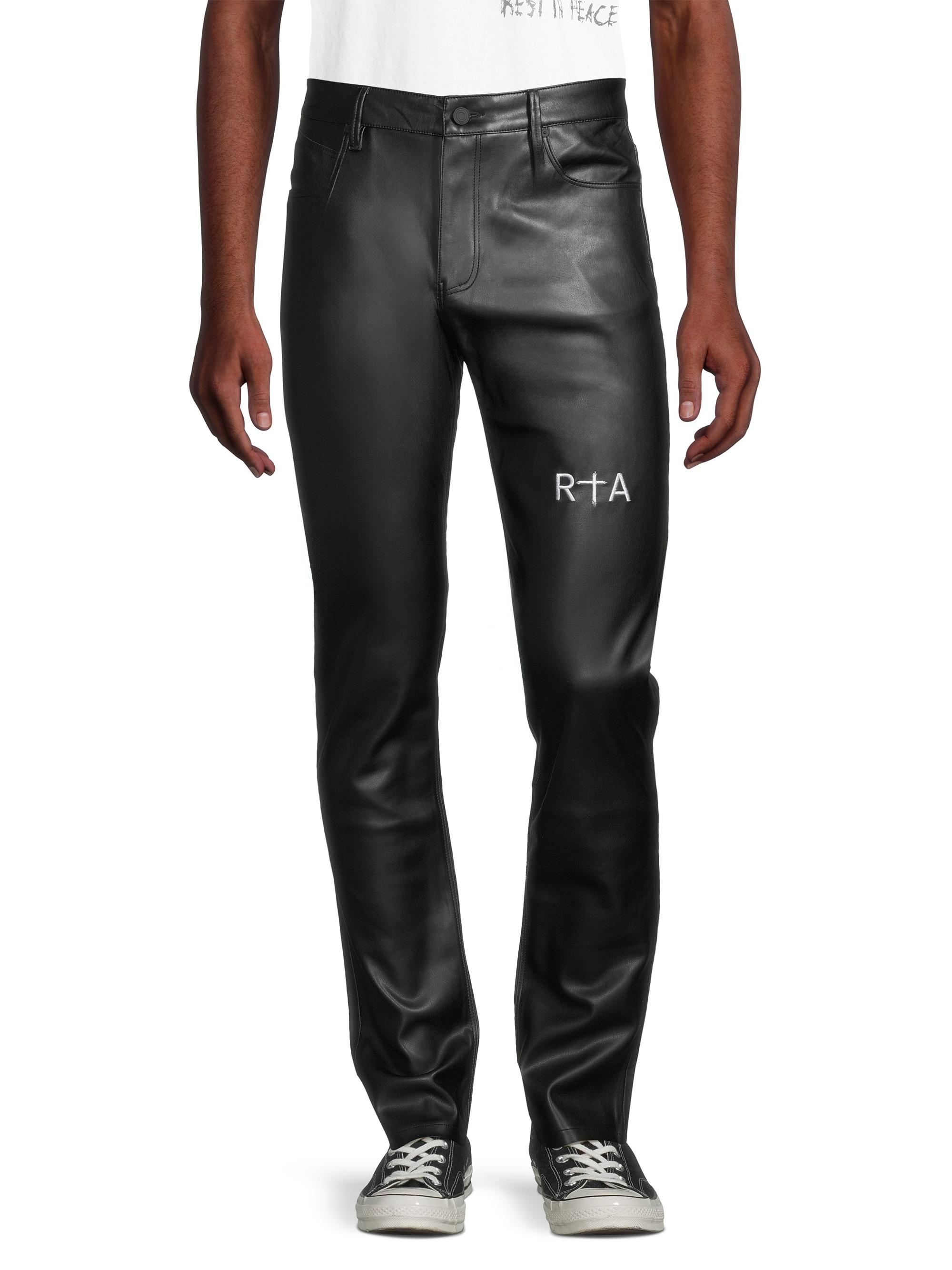 RTA Bryant Faux Leather Pants | Saks Fifth Avenue