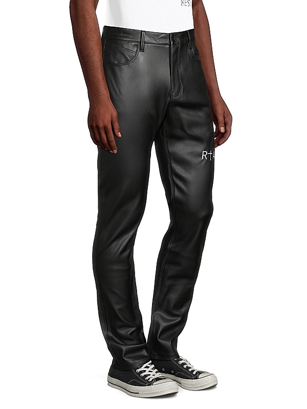 Shop RTA Bryant Faux Leather Pants | Saks Fifth Avenue Shop RTA Bryant Faux Leather Pants | Saks Fifth Avenue