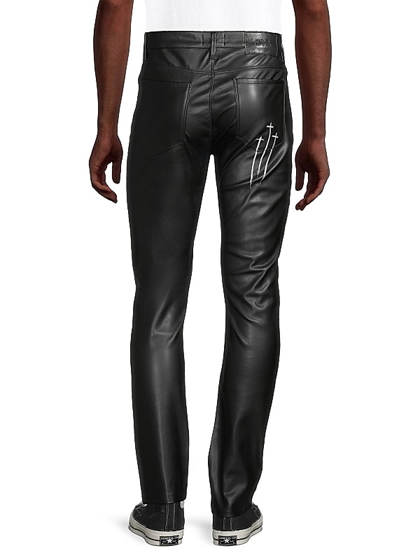 Shop RTA Bryant Faux Leather Pants | Saks Fifth Avenue Shop RTA Bryant Faux Leather Pants | Saks Fifth Avenue