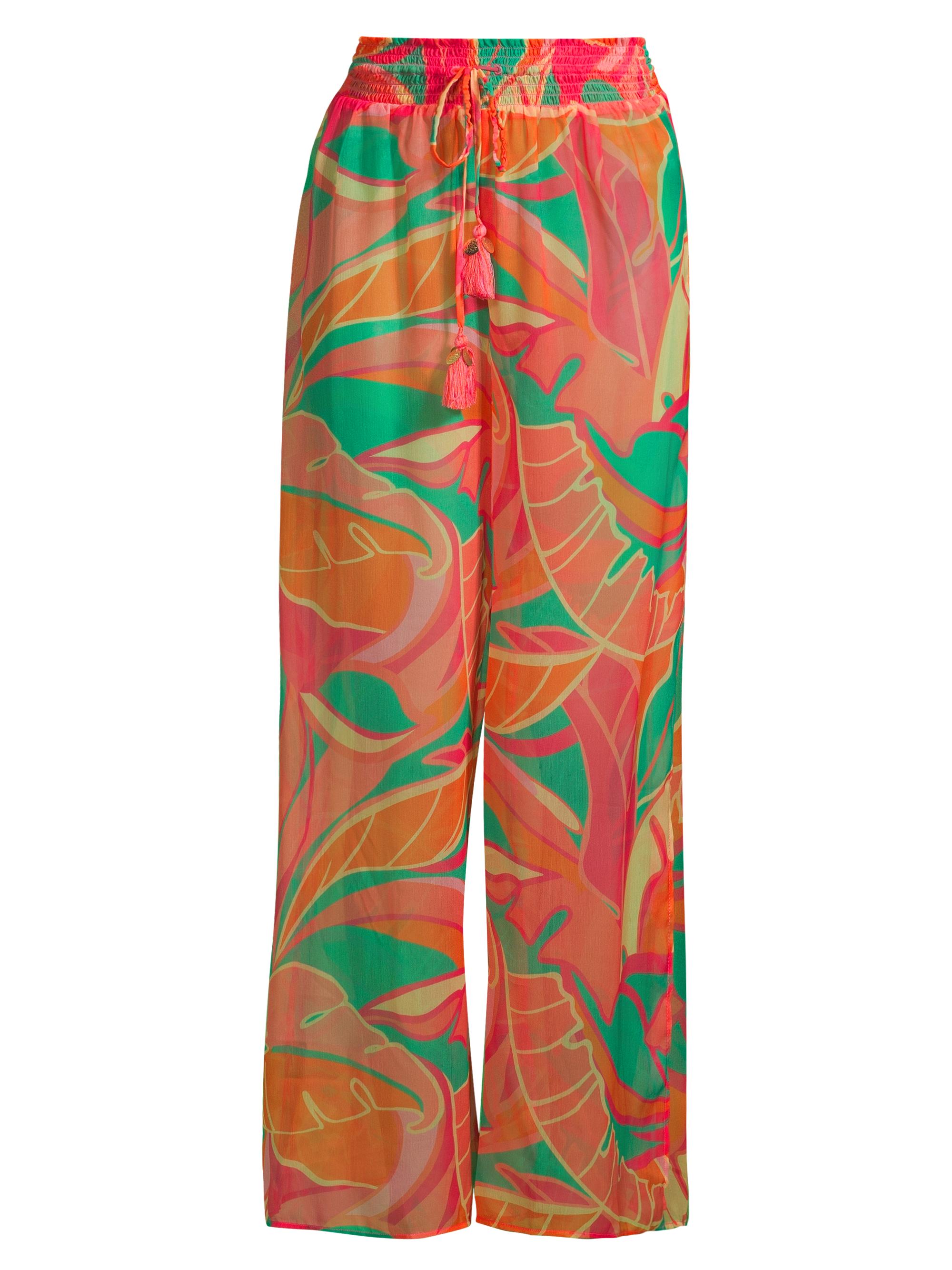 Zimmermann August Printed Silk Wide-Leg Pants | Saks Fifth