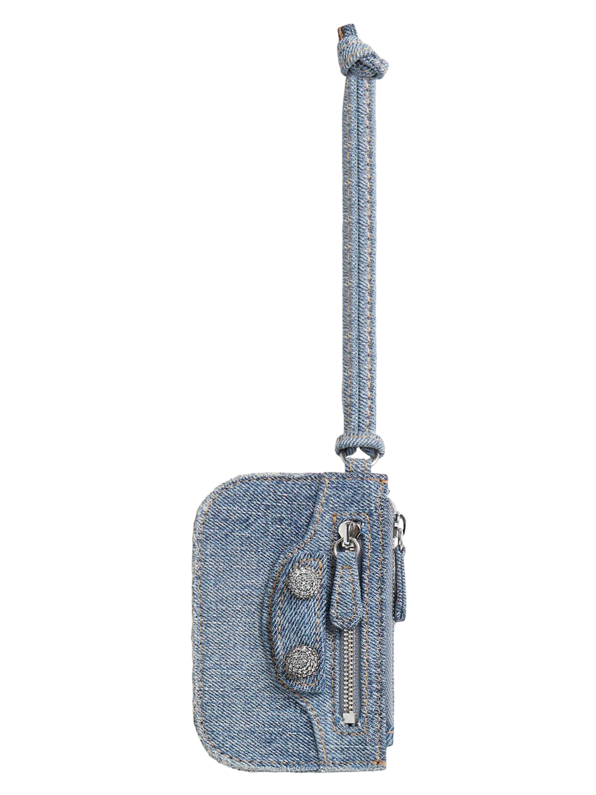 Balenciaga Le Cagole Coin Purse Metallized | Saks Fifth Avenue