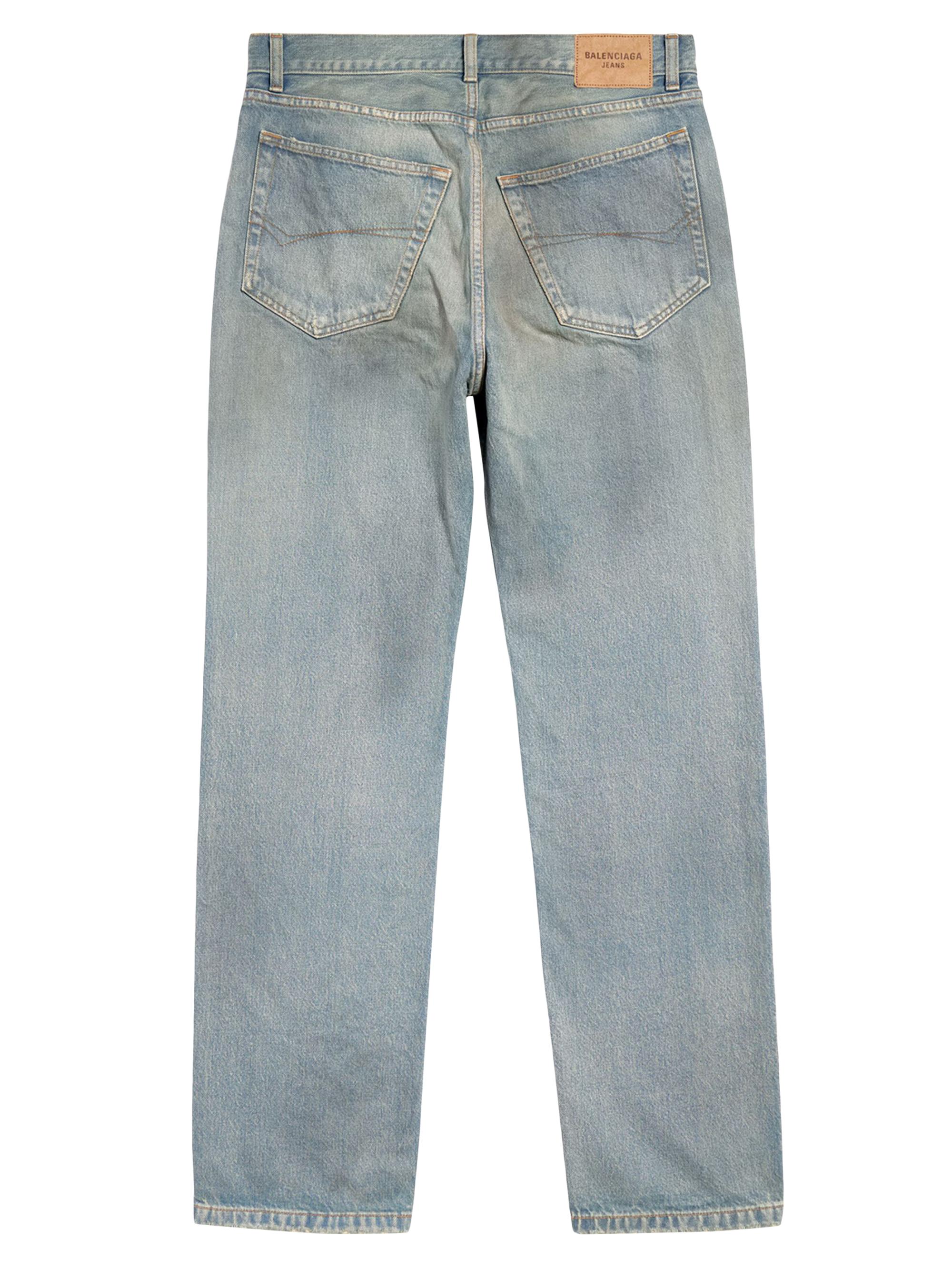 BALENCIAGA グレー デニムオーバーオール BALENCIAGA グレー デニムオーバーオール