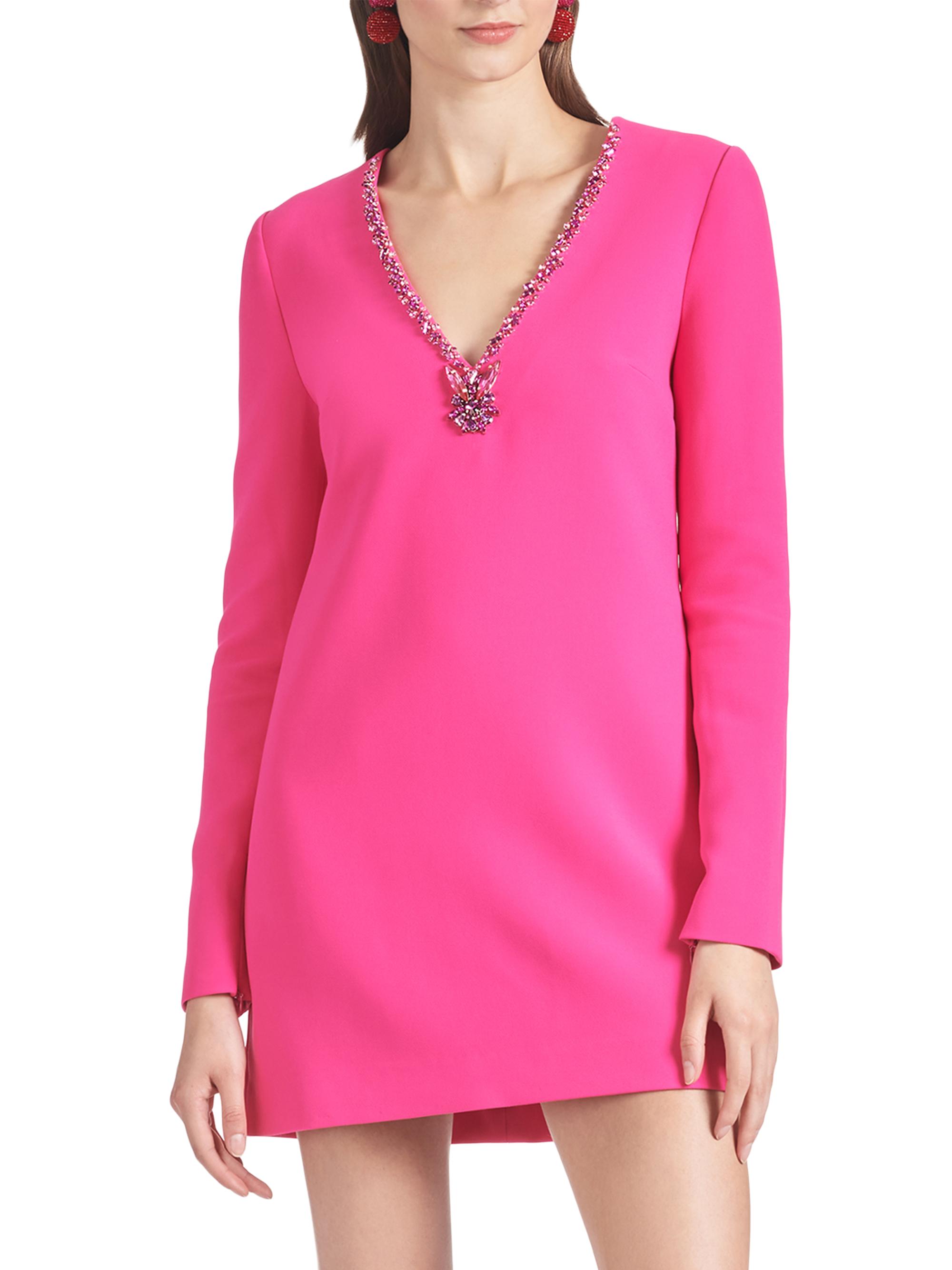Sachin & Babi Women's Lorelei Embellished Minidress - Electric Pink